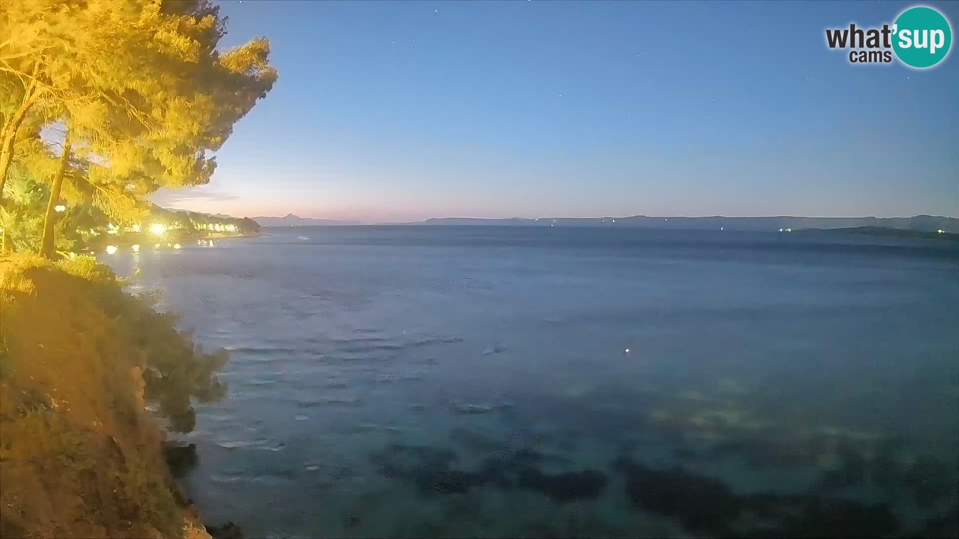 Webcam Playa Potočine Bol – Vista en vivo de Borak Beach, Isla de Brač