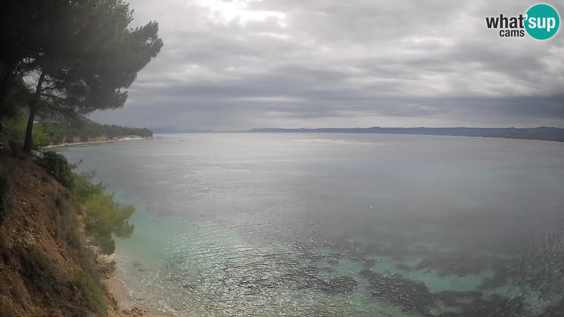 Webcam Potočine Beach Bol – Live View of Borak Beach, Brač Island