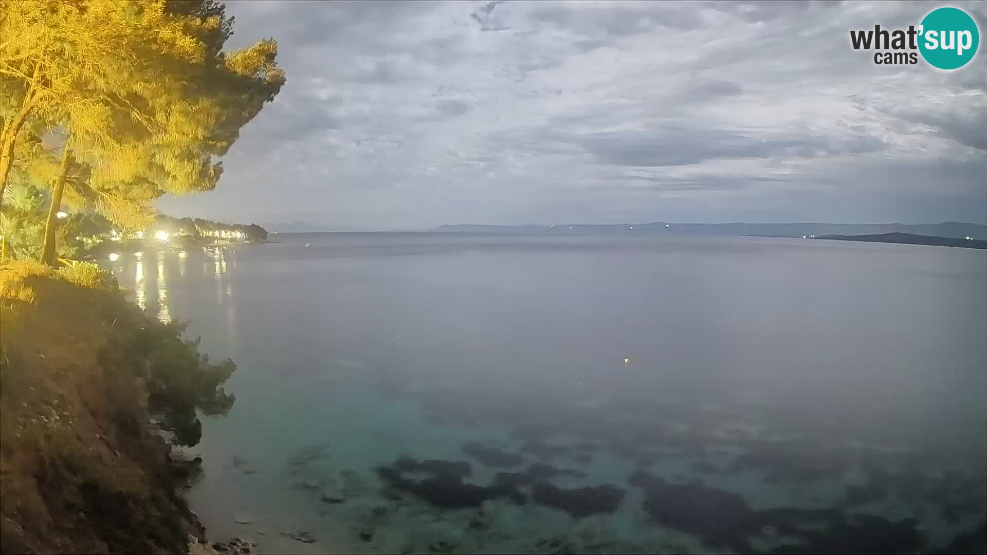 Webcam Potočine Beach Bol – Live View of Borak Beach, Brač Island