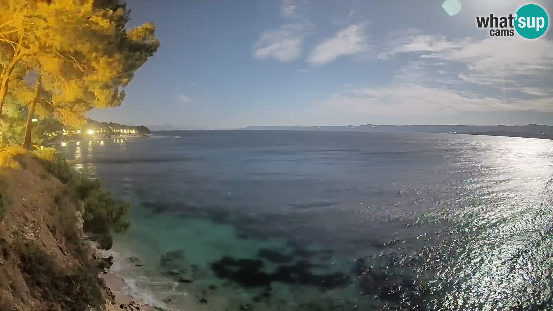 Webcam Potočine Beach Bol – Live View of Borak Beach, Brač Island