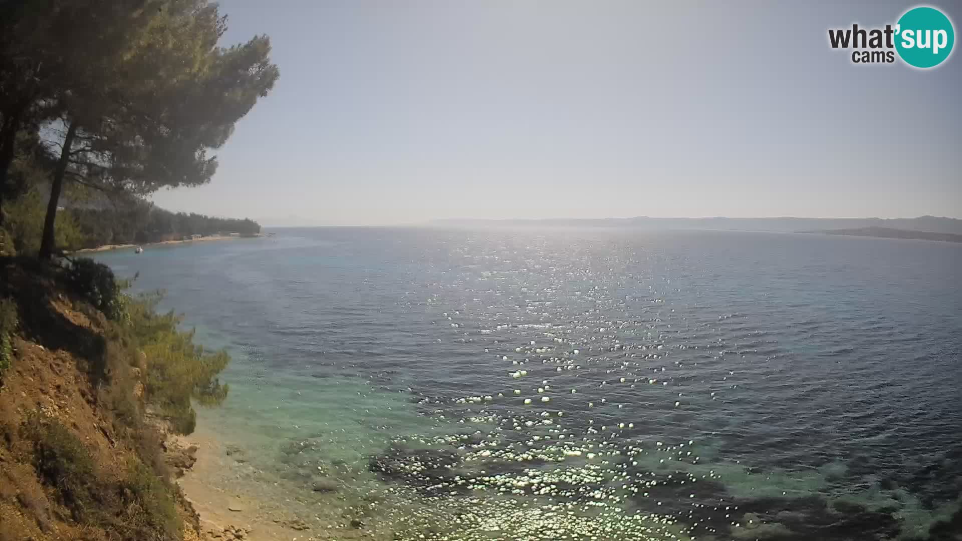 Webcam Strand Potočine Bol – Liveblick auf Borak Beach, Insel Brač