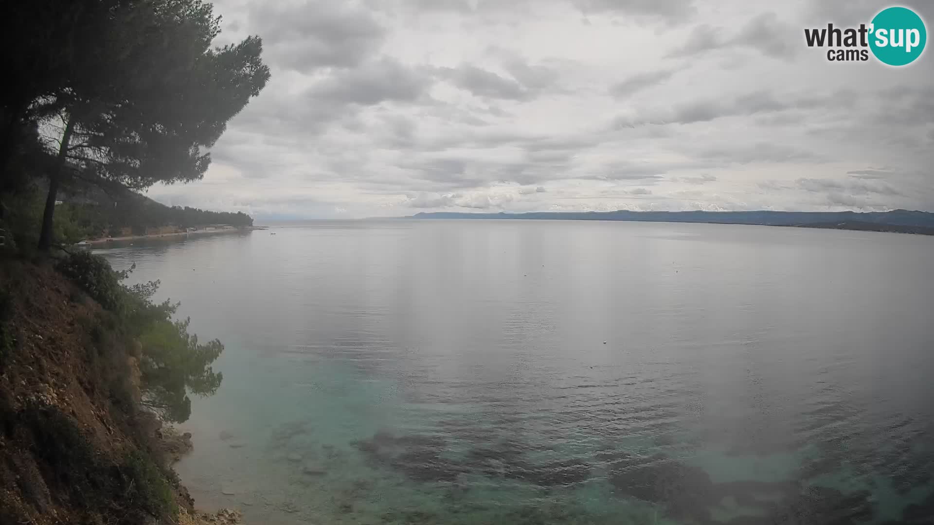 Web kamera Potočine Bol – Pogled uživo na plažu Borak, otok Brač