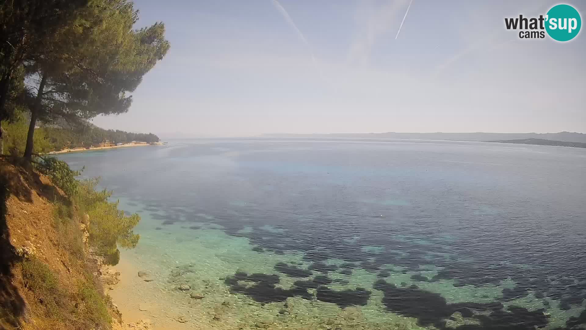 Webcam Strand Potočine Bol – Liveblick auf Borak Beach, Insel Brač
