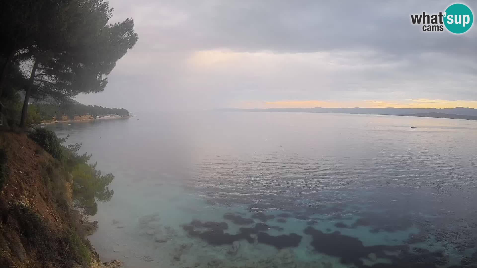 Webcam Potočine Beach Bol – Live View of Borak Beach, Brač Island
