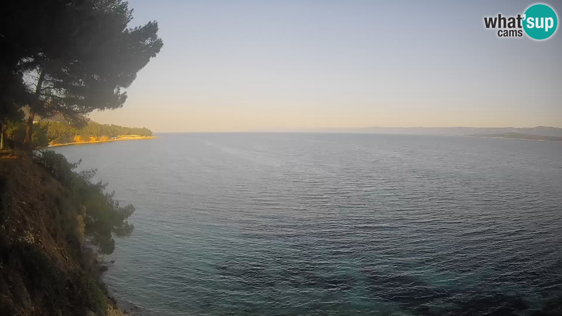 Webcam Potočine Beach Bol – Live View of Borak Beach, Brač Island