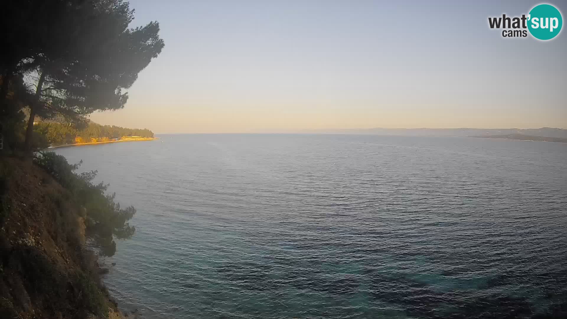 Webcam Playa Potočine Bol – Vista en vivo de Borak Beach, Isla de Brač