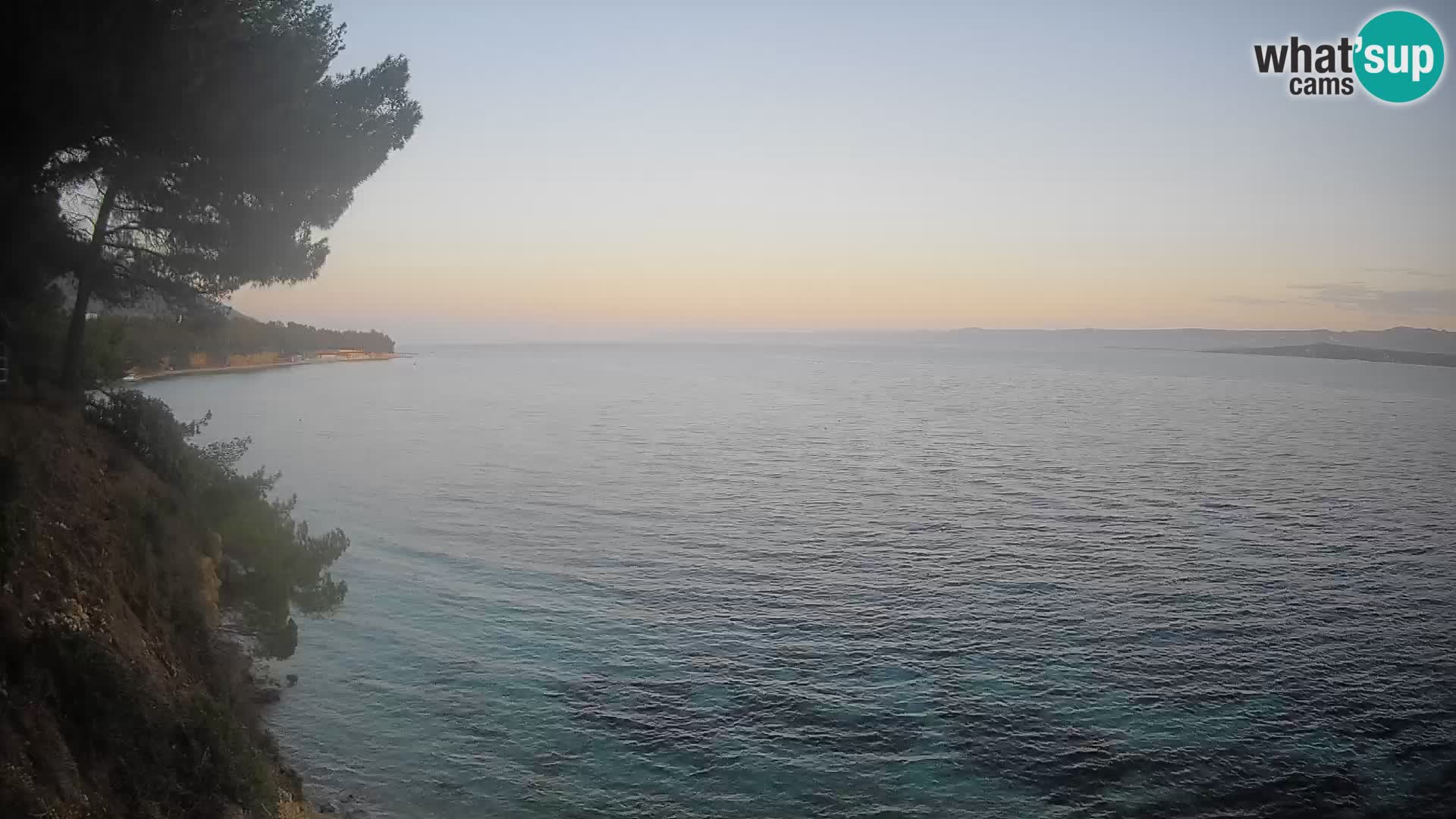 Webcam plage Potočine Bol – Vue en direct sur Borak Beach, île de Brač
