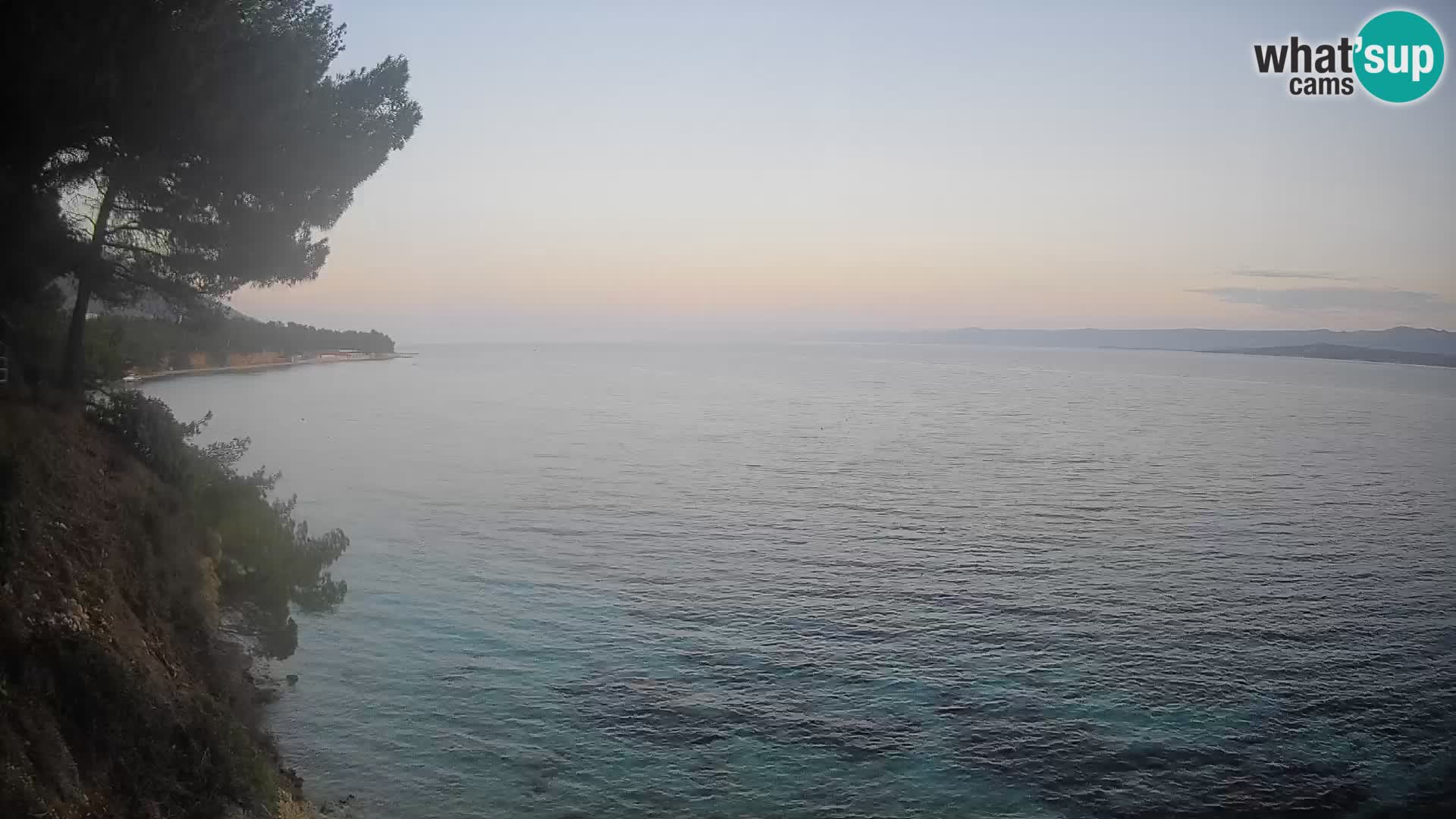 Webcam plage Potočine Bol – Vue en direct sur Borak Beach, île de Brač