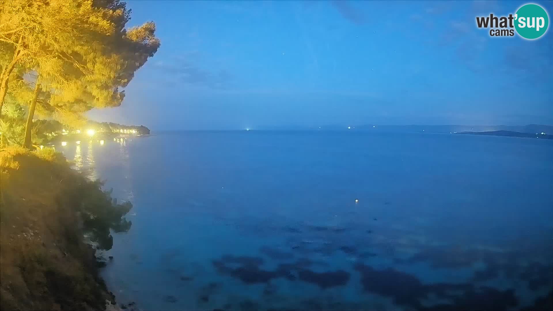 Webcam Potočine Beach Bol – Live View of Borak Beach, Brač Island