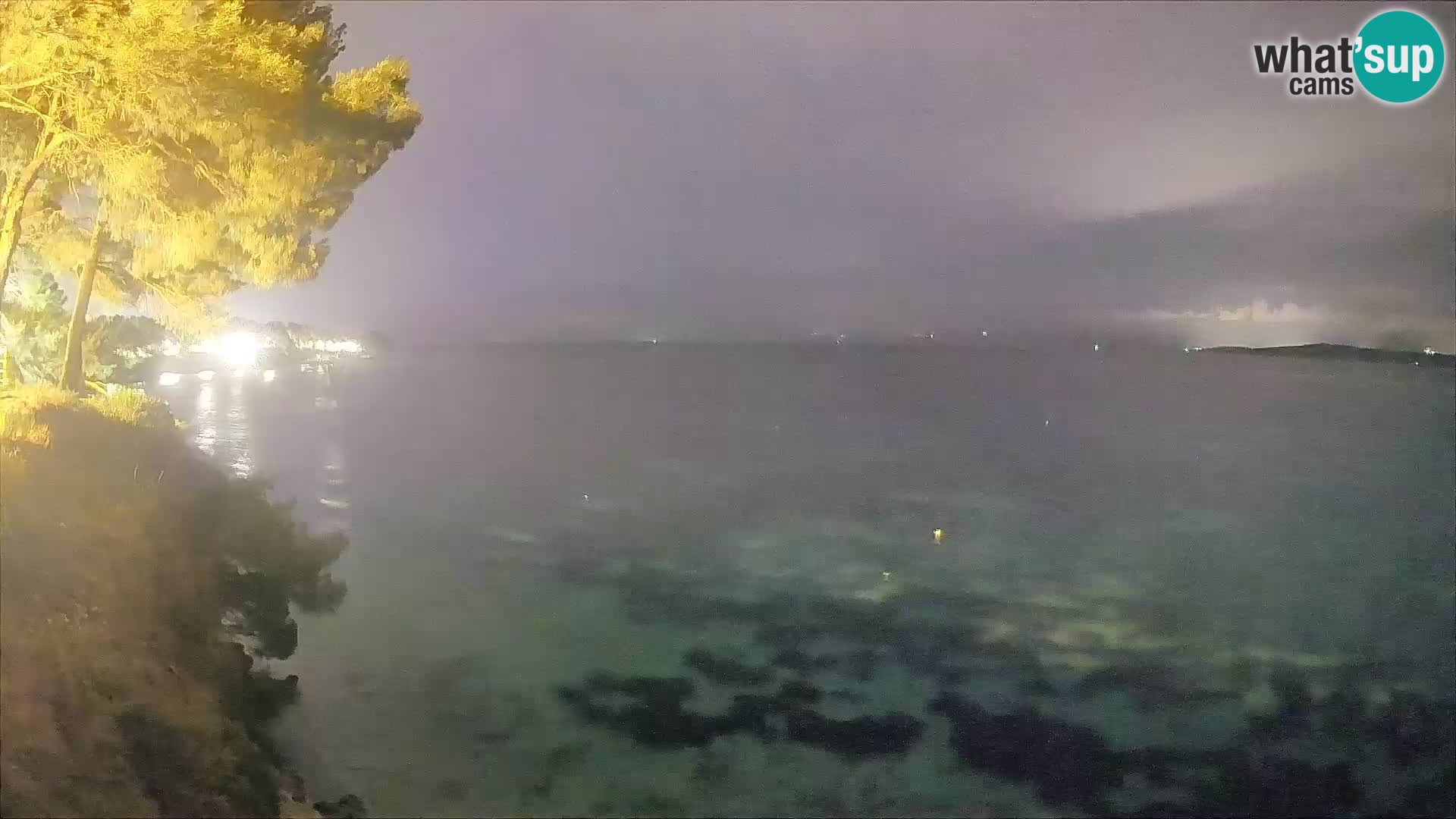 Webcam Playa Potočine Bol – Vista en vivo de Borak Beach, Isla de Brač