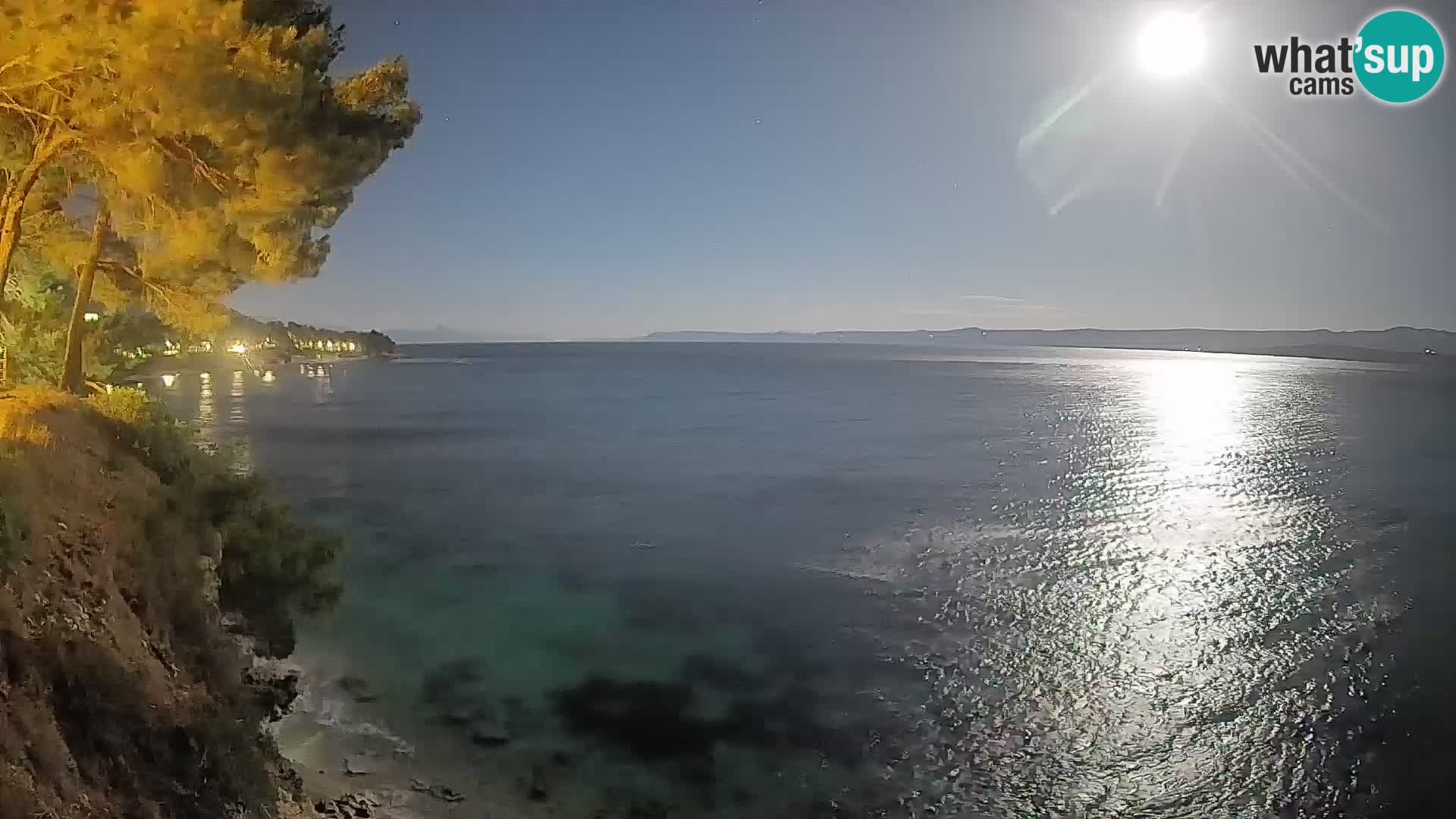 Webcam Strand Potočine Bol – Liveblick auf Borak Beach, Insel Brač