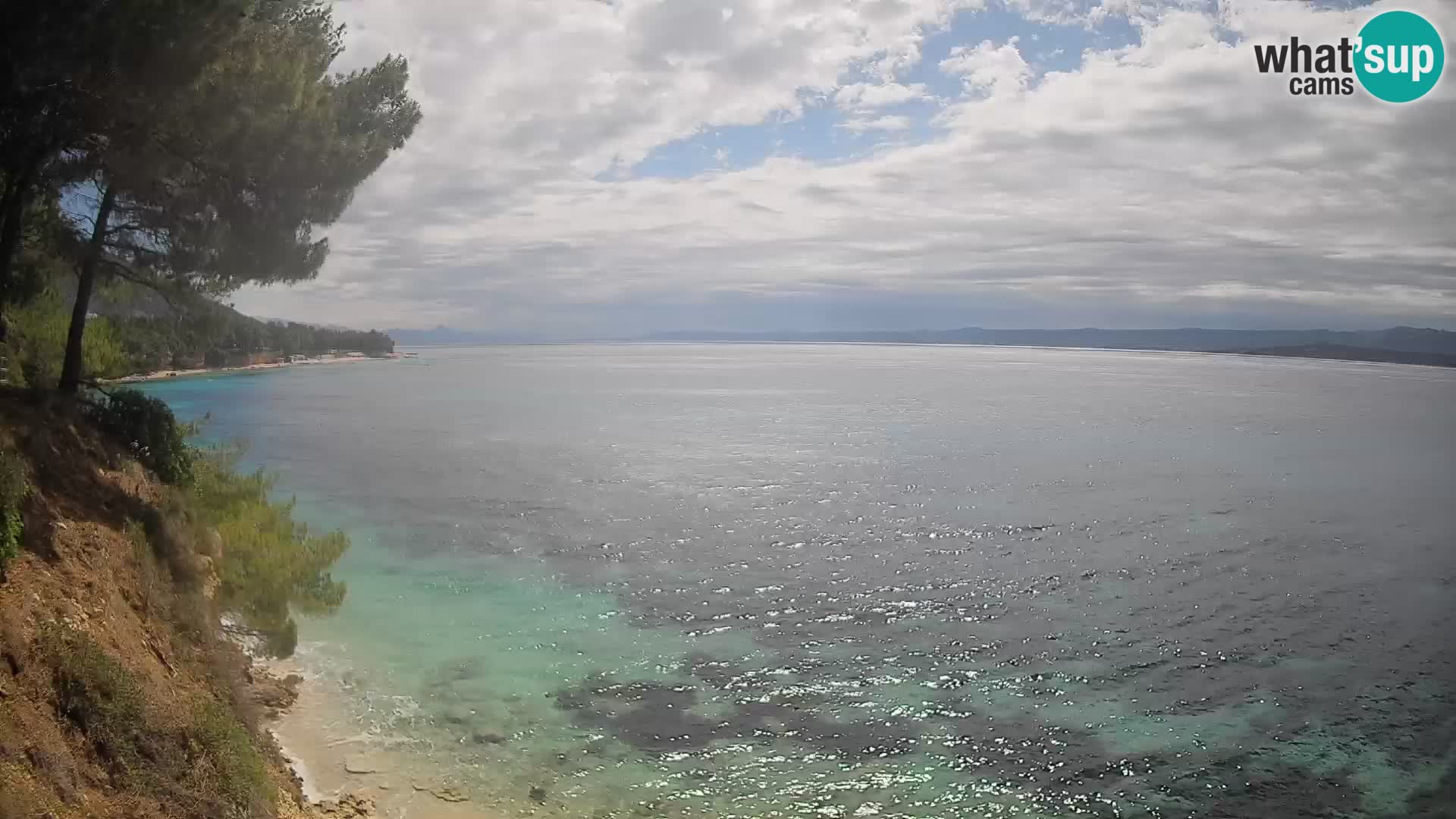 Webcam Strand Potočine Bol – Liveblick auf Borak Beach, Insel Brač