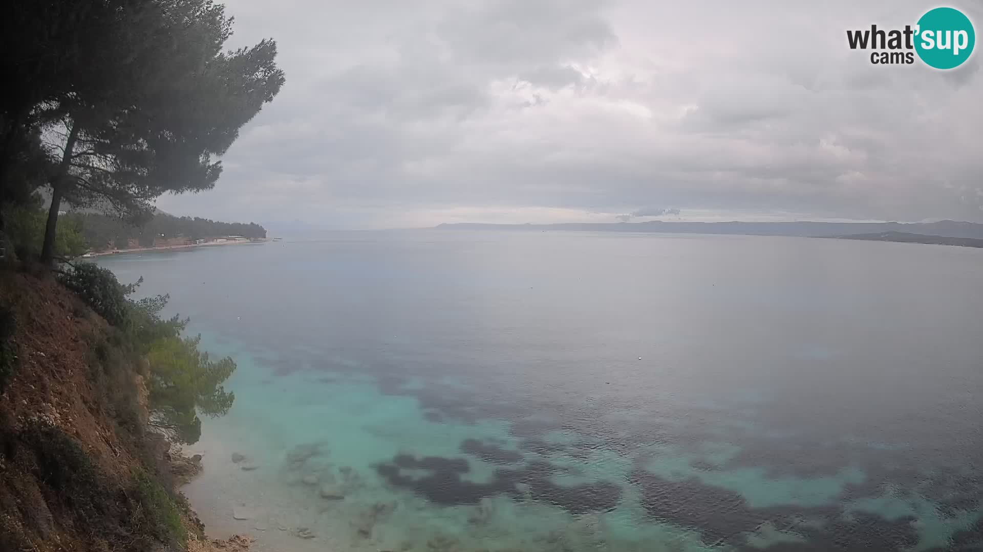 Webcam Strand Potočine Bol – Liveblick auf Borak Beach, Insel Brač