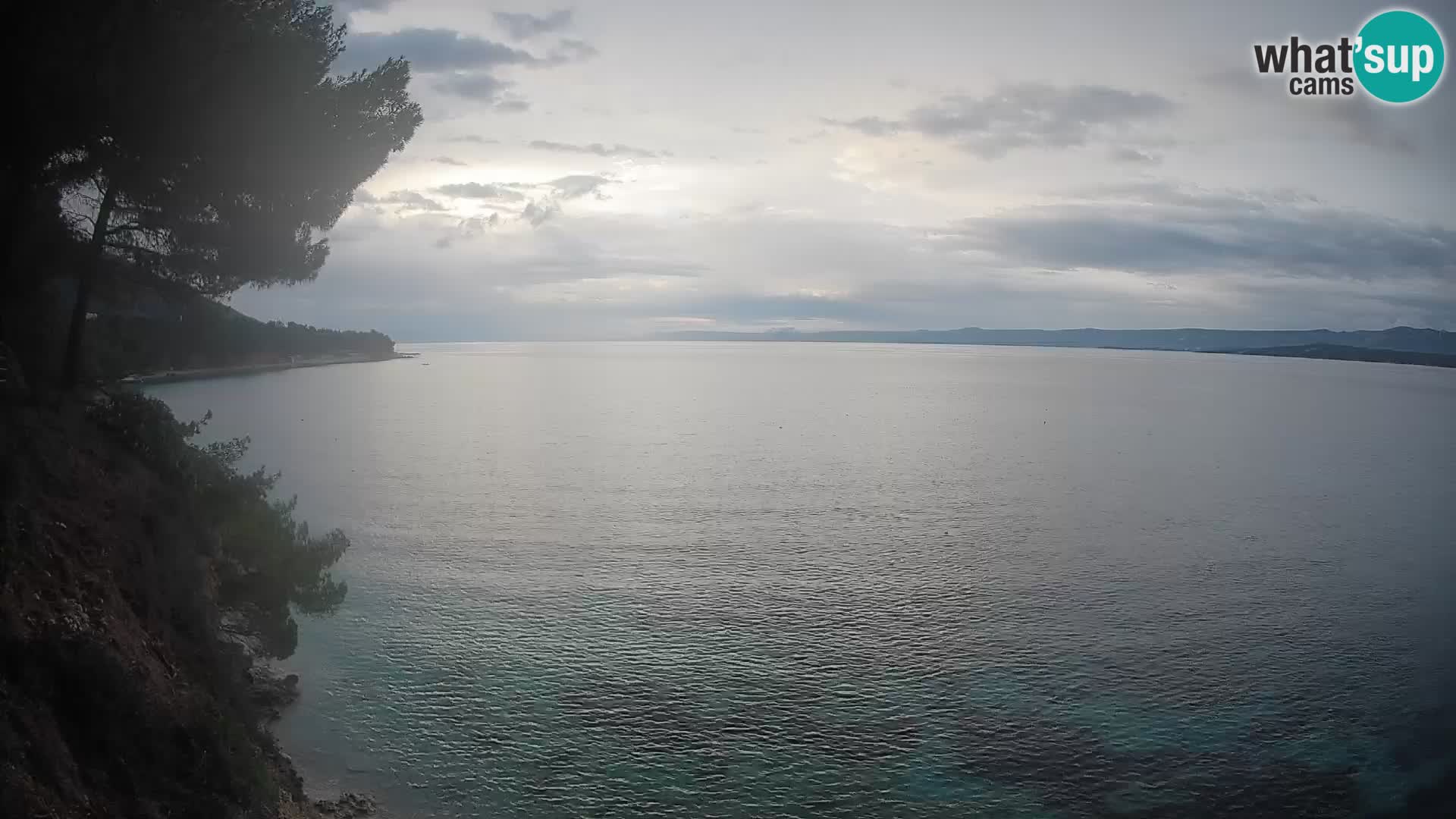 Webcam plage Potočine Bol – Vue en direct sur Borak Beach, île de Brač