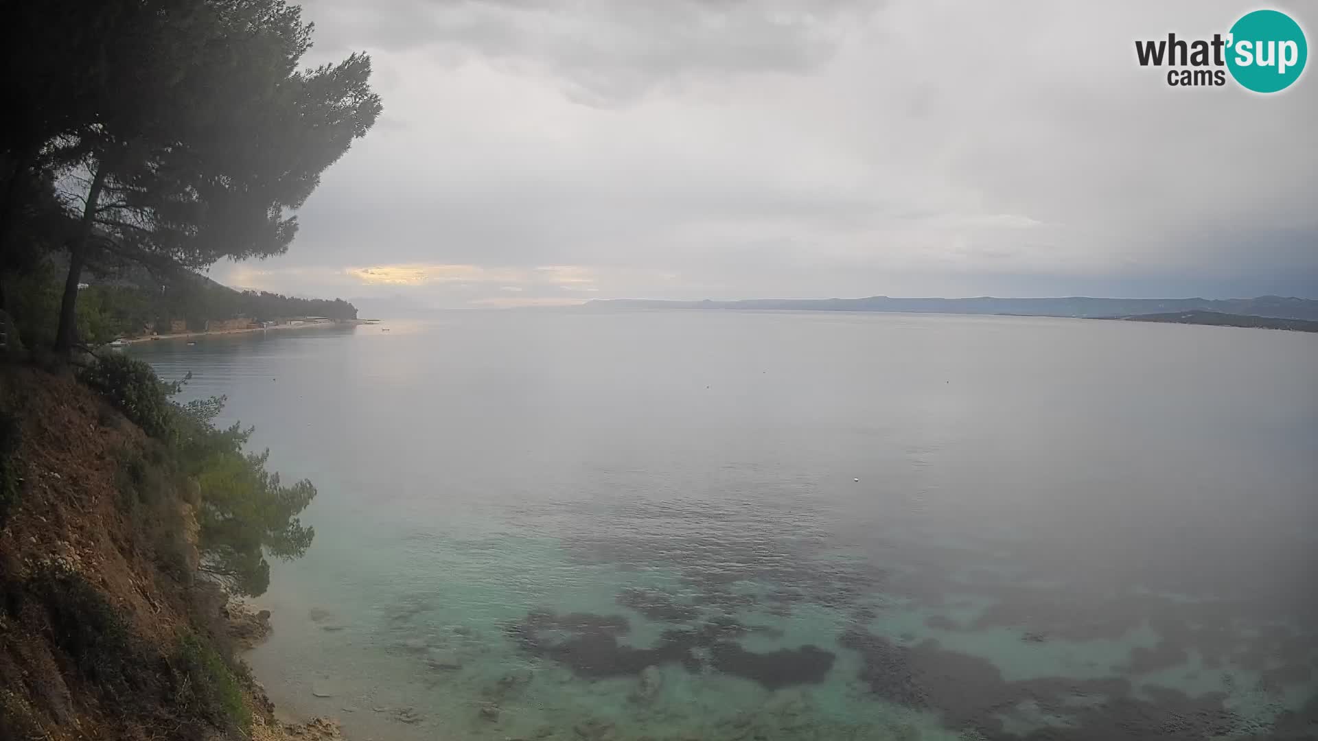 Webcam Potočine Beach Bol – Live View of Borak Beach, Brač Island
