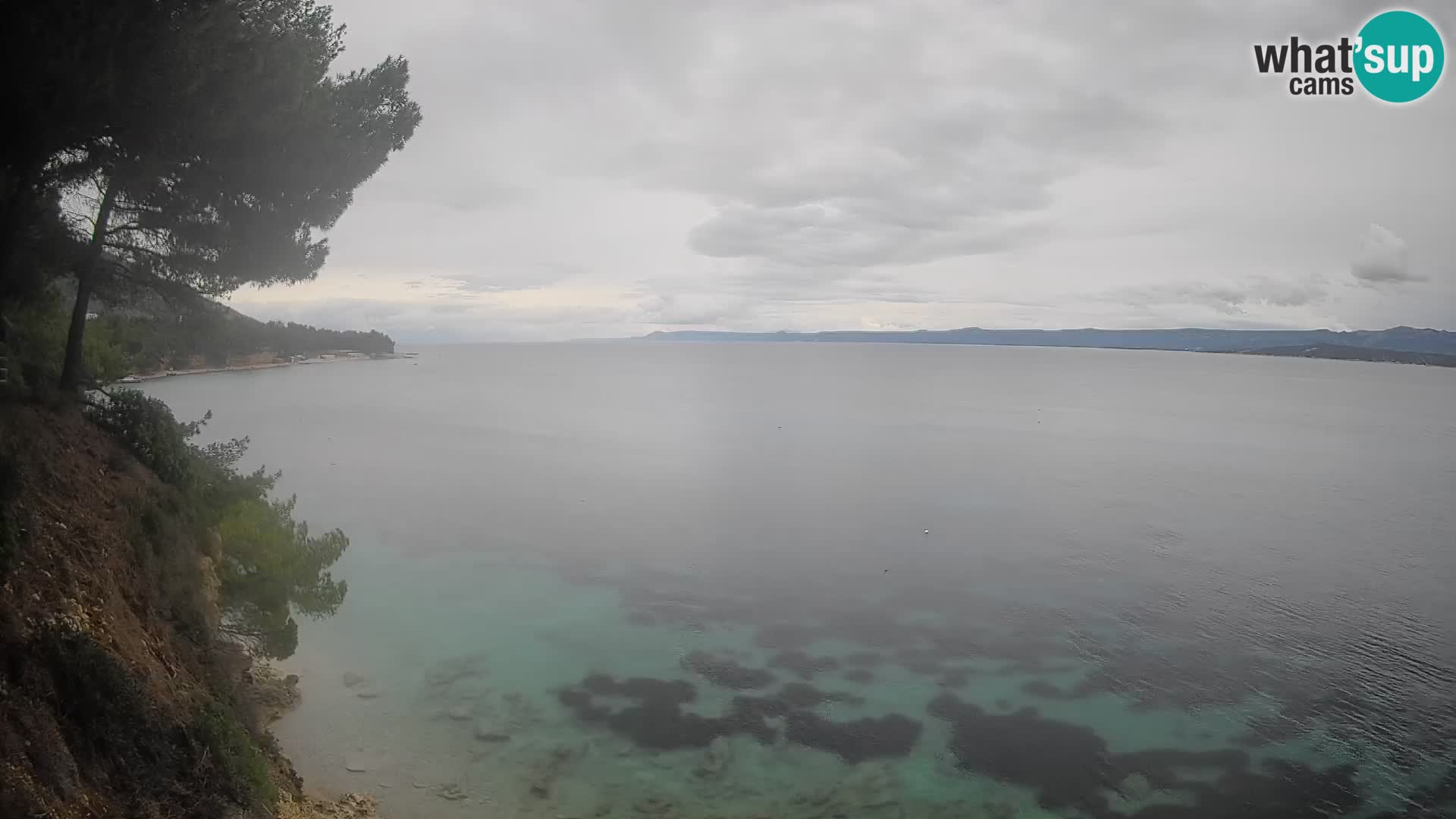 Webcam Strand Potočine Bol – Liveblick auf Borak Beach, Insel Brač