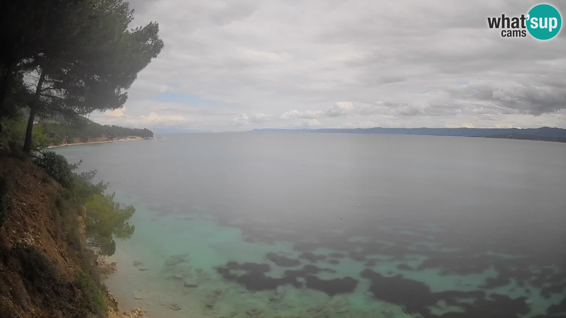 Webcam plage Potočine Bol – Vue en direct sur Borak Beach, île de Brač