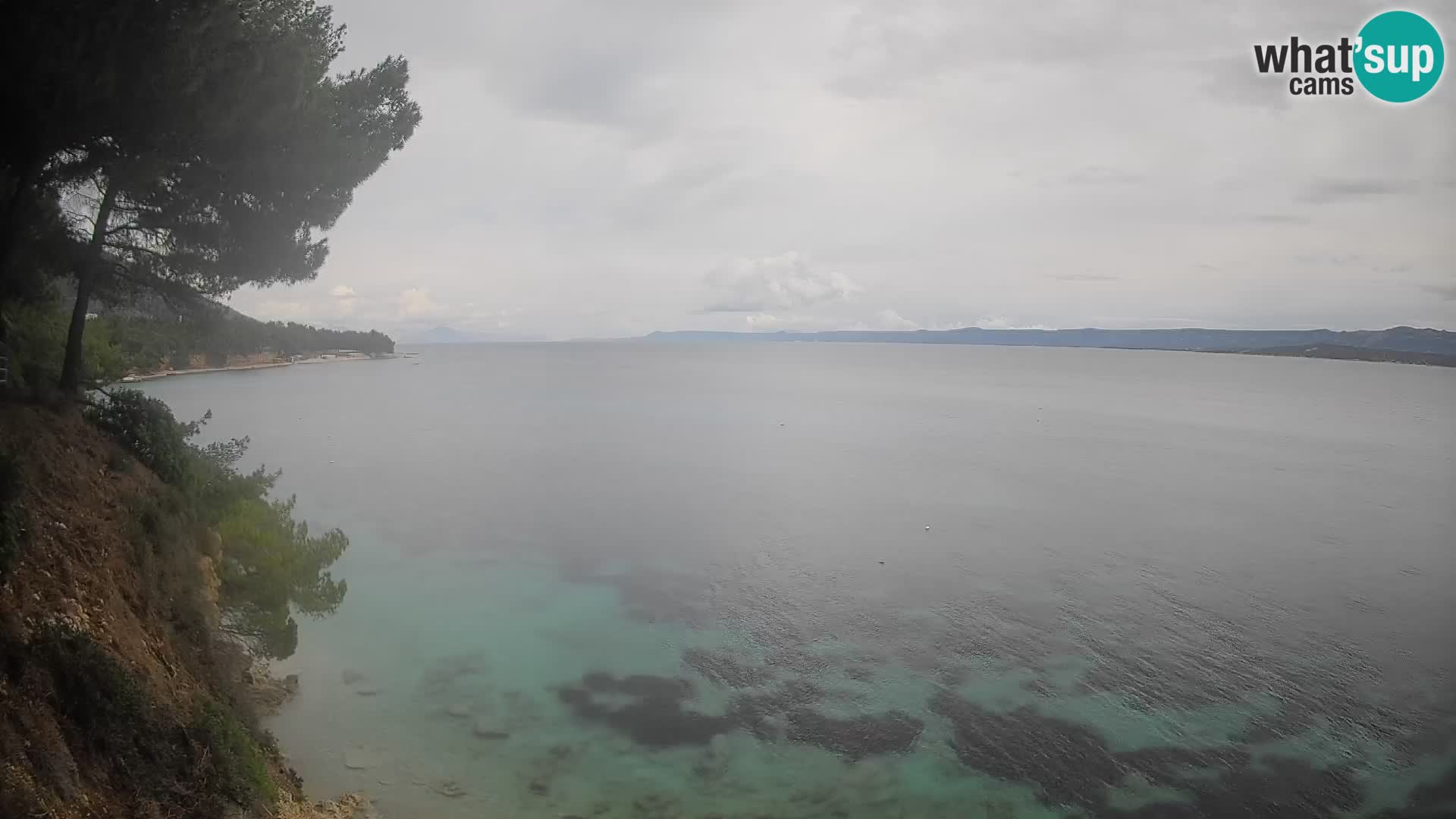 Webcam Strand Potočine Bol – Liveblick auf Borak Beach, Insel Brač