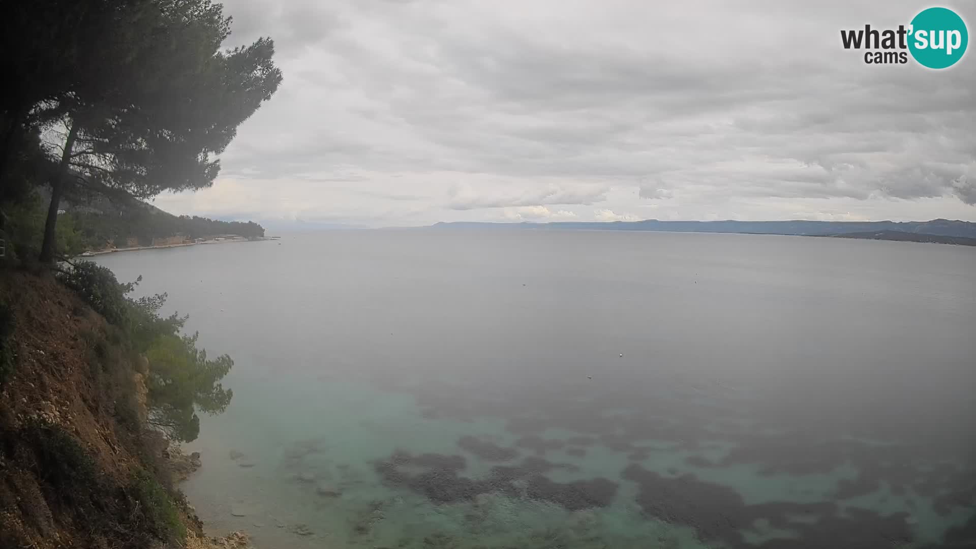 Webcam Potočine Beach Bol – Live View of Borak Beach, Brač Island
