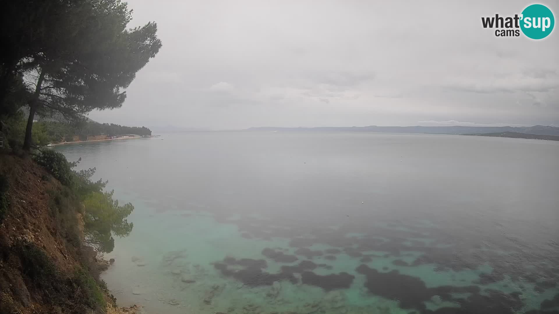 Webcam Playa Potočine Bol – Vista en vivo de Borak Beach, Isla de Brač