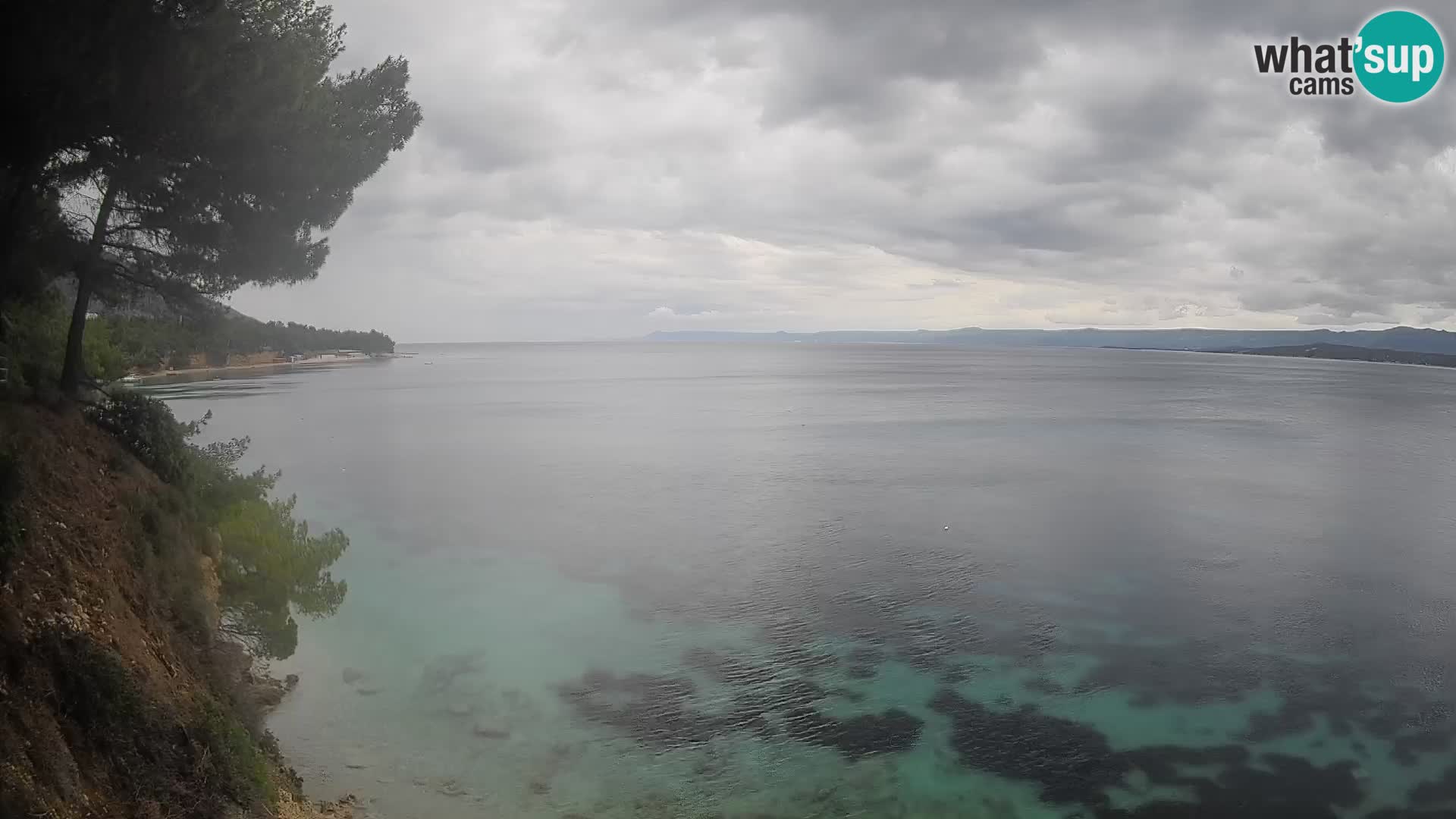Webcam Potočine Beach Bol – Live View of Borak Beach, Brač Island