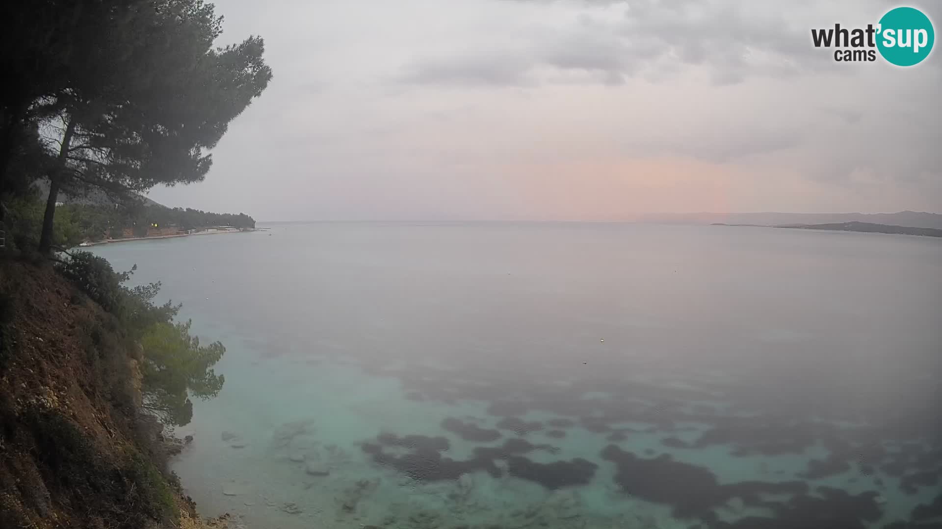 Webcam Potočine Beach Bol – Live View of Borak Beach, Brač Island