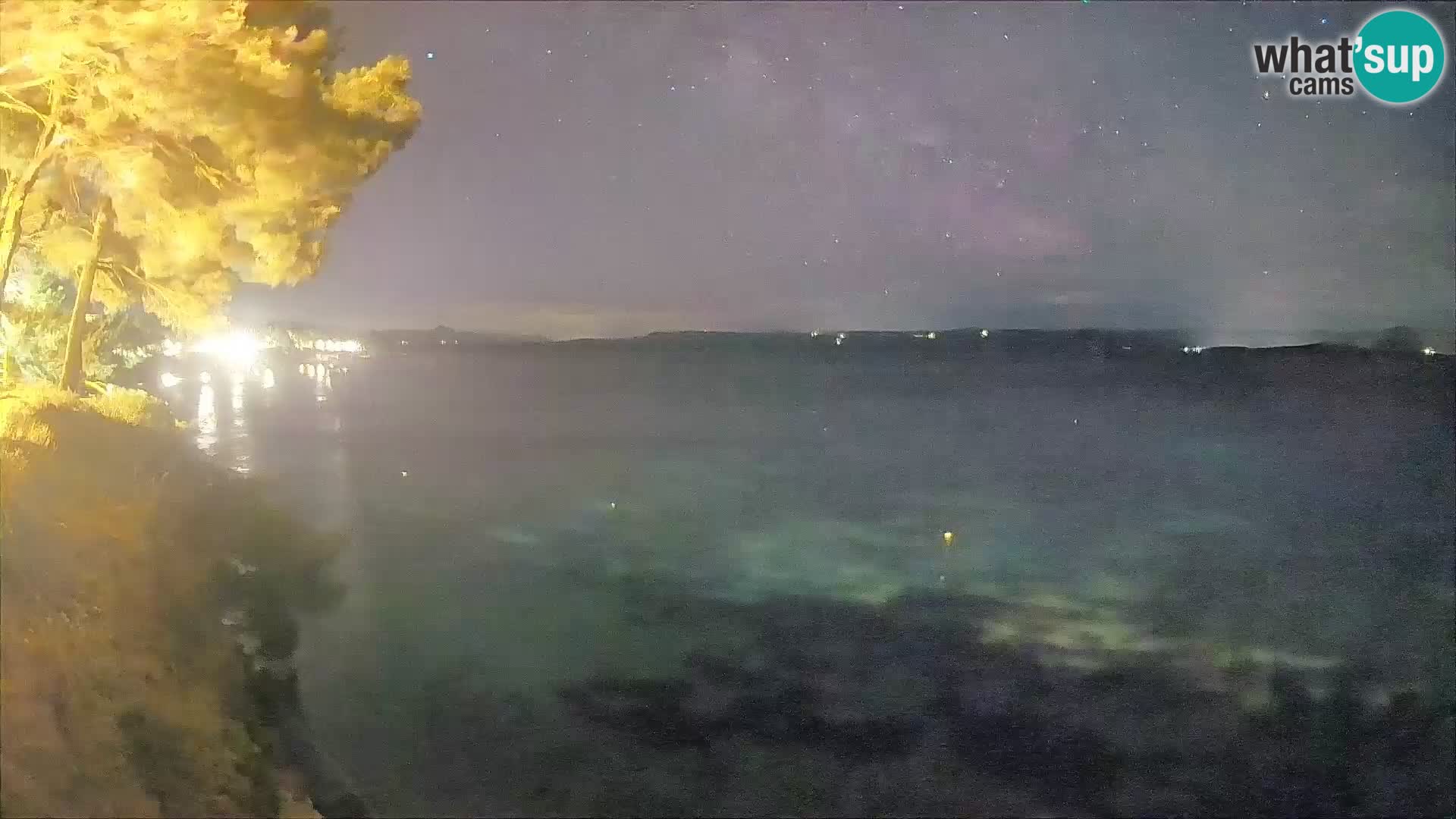 Webcam Strand Potočine Bol – Liveblick auf Borak Beach, Insel Brač