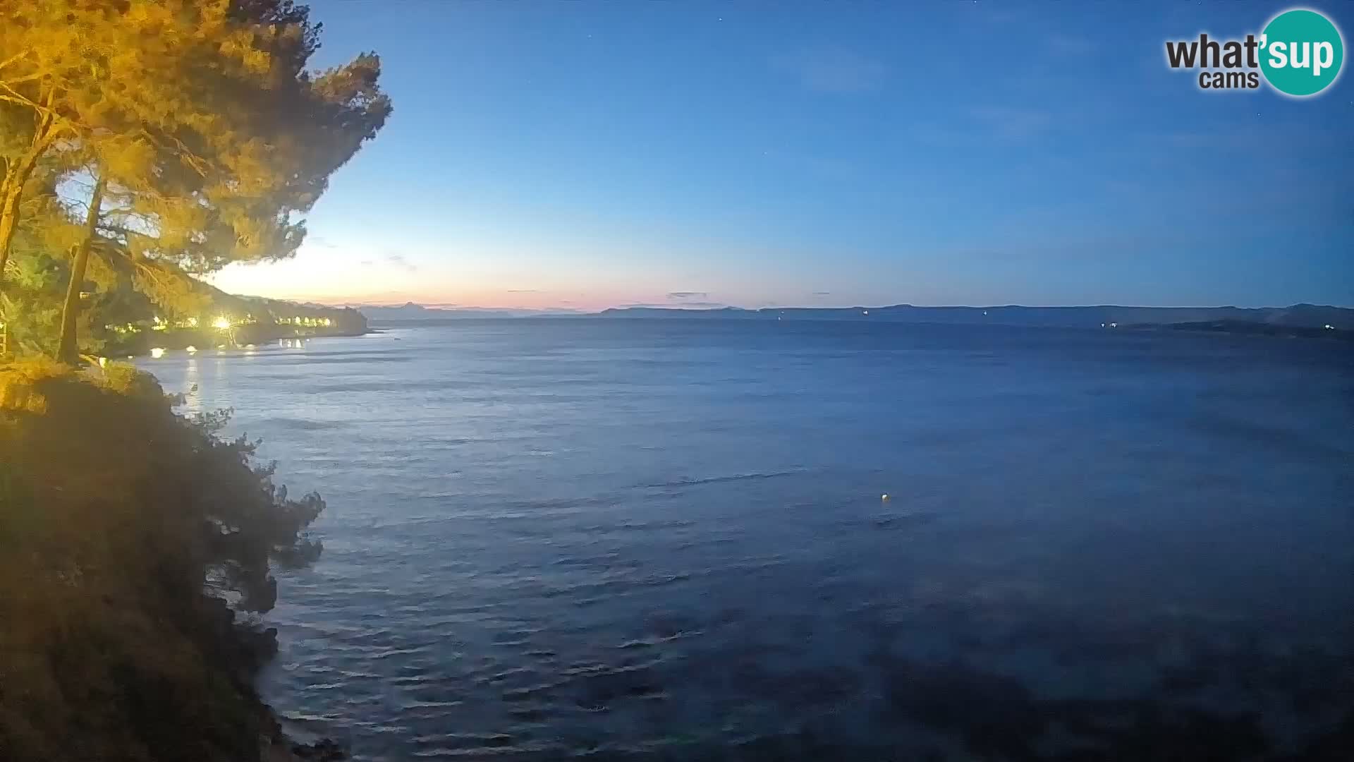 Webcam Playa Potočine Bol – Vista en vivo de Borak Beach, Isla de Brač