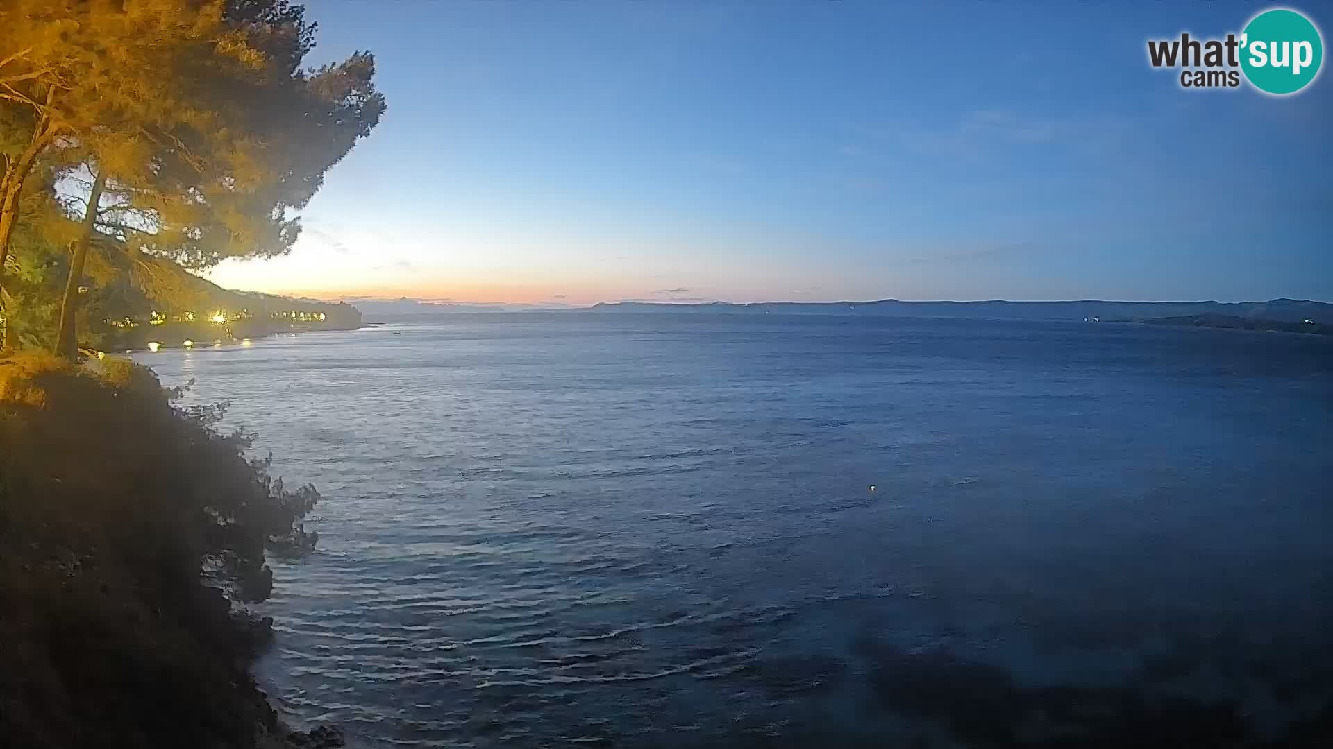 Webcam Potočine Beach Bol – Live View of Borak Beach, Brač Island