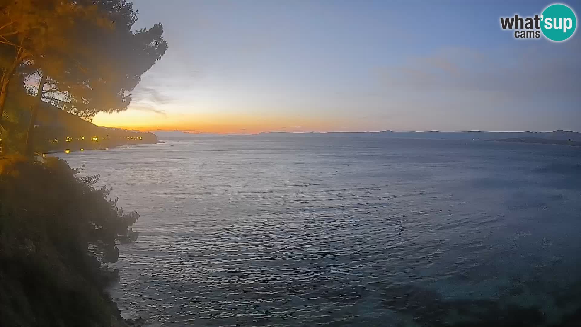 Webcam Potočine Beach Bol – Live View of Borak Beach, Brač Island