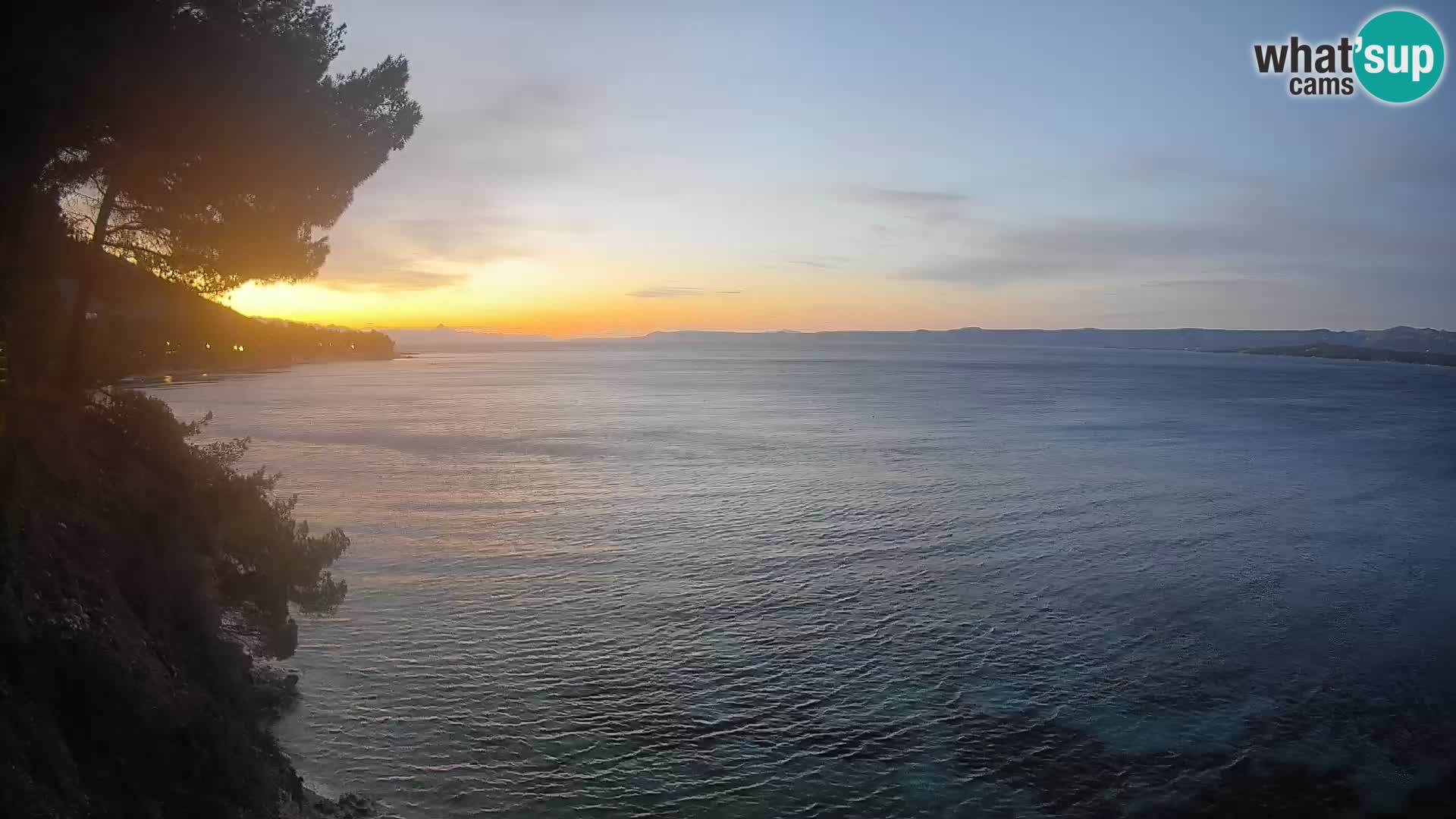 Webcam Playa Potočine Bol – Vista en vivo de Borak Beach, Isla de Brač