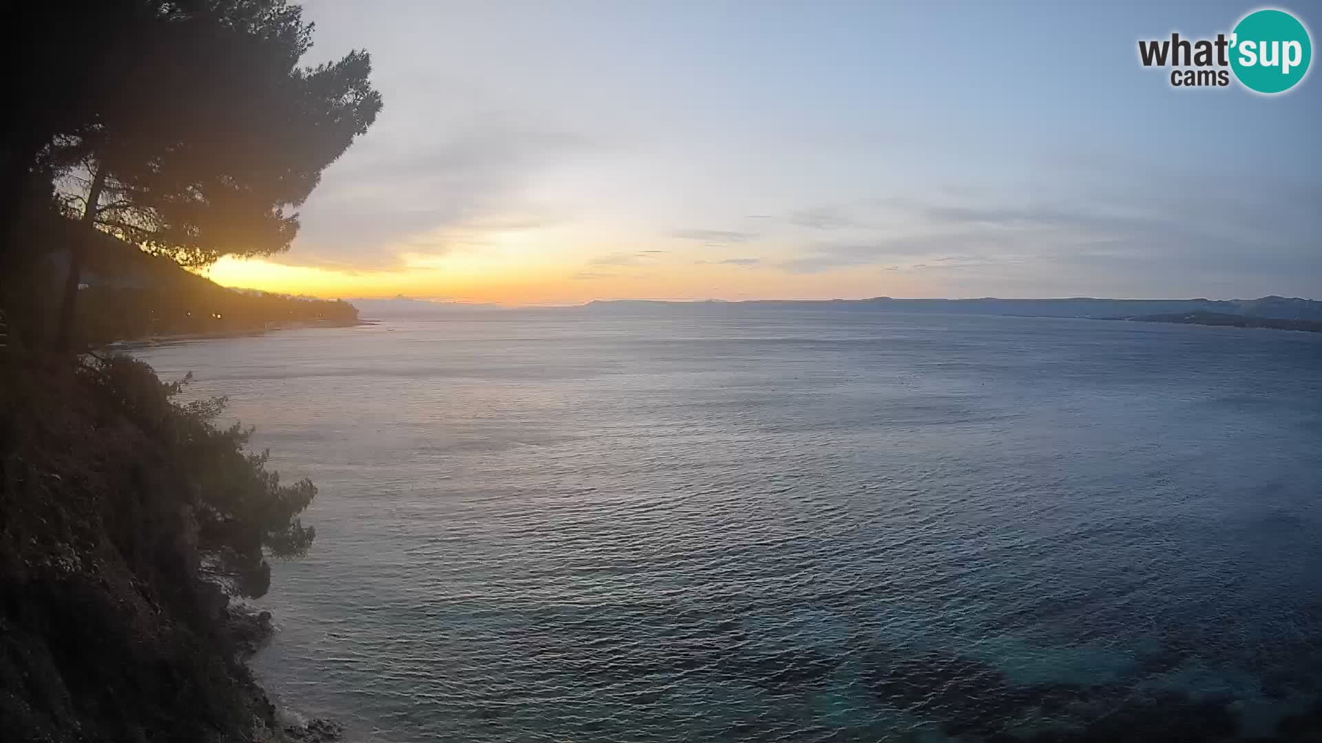 Webcam Strand Potočine Bol – Liveblick auf Borak Beach, Insel Brač