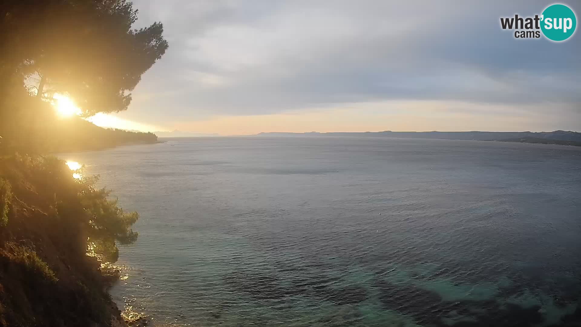 Webcam Playa Potočine Bol – Vista en vivo de Borak Beach, Isla de Brač