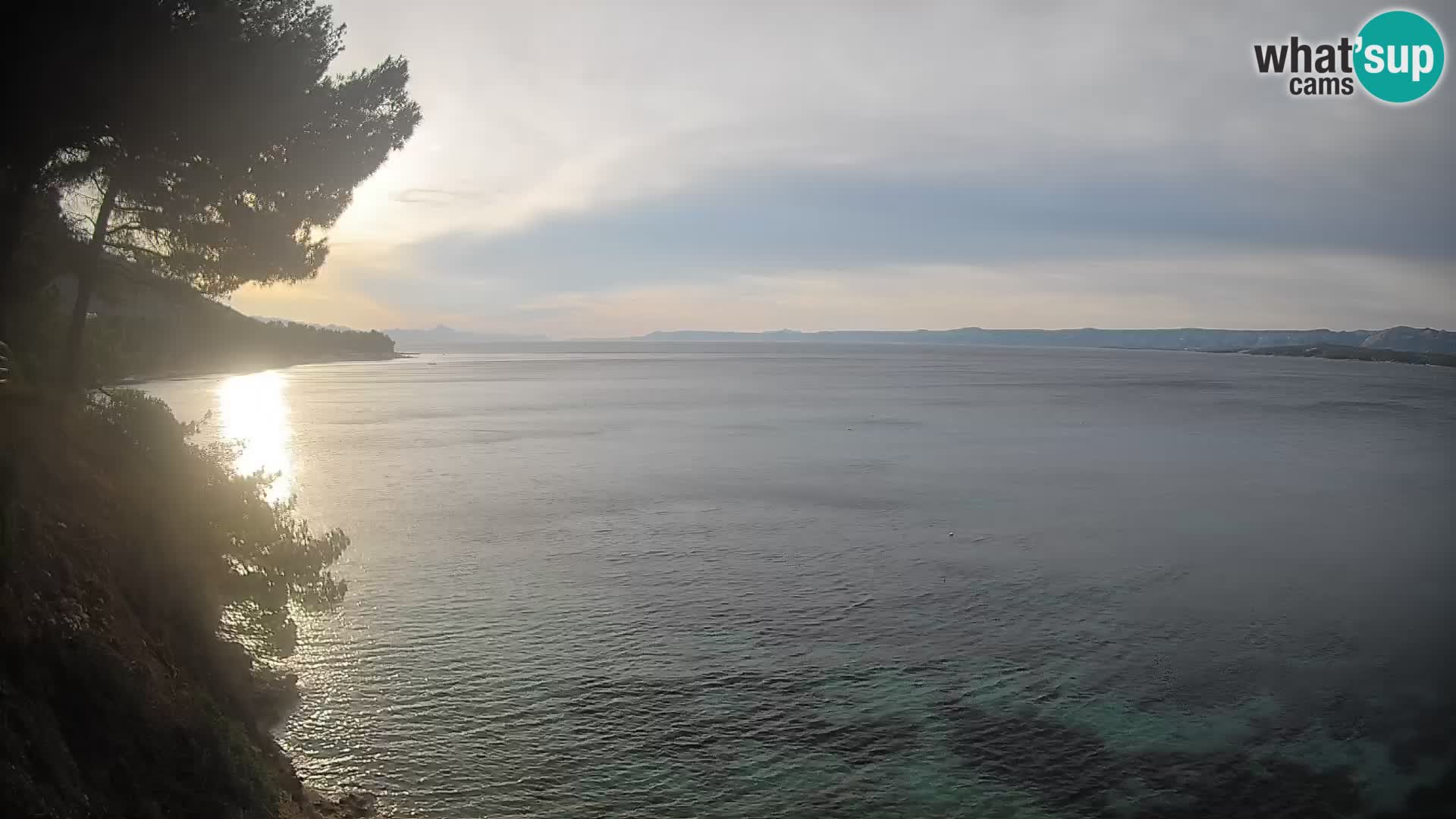 Webcam Strand Potočine Bol – Liveblick auf Borak Beach, Insel Brač
