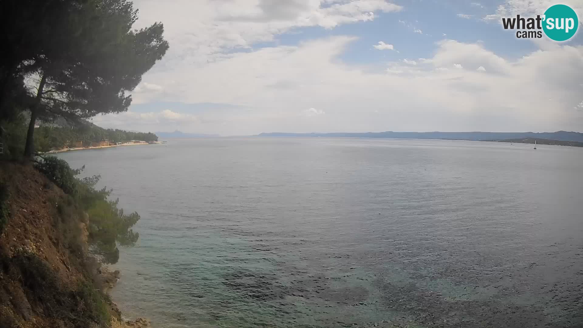 Webcam Potočine Beach Bol – Live View of Borak Beach, Brač Island