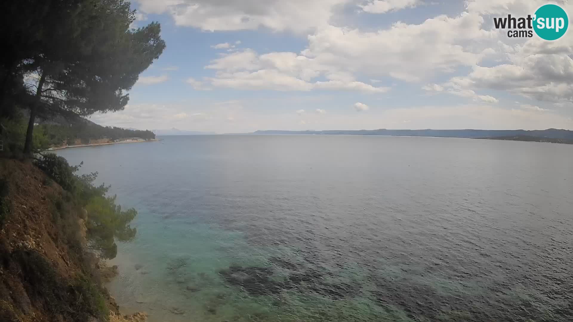 Web kamera Potočine Bol – Pogled uživo na plažu Borak, otok Brač