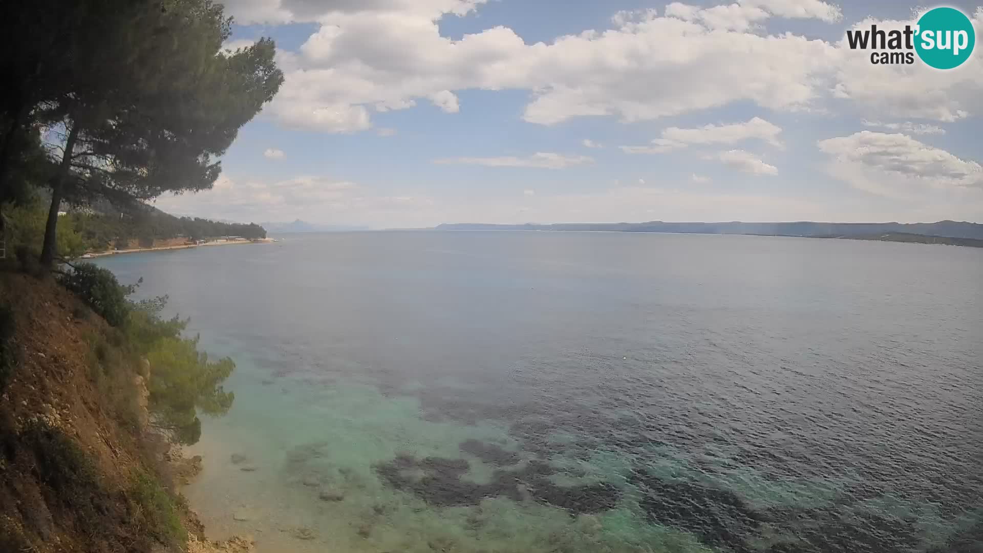 Webcam Strand Potočine Bol – Liveblick auf Borak Beach, Insel Brač