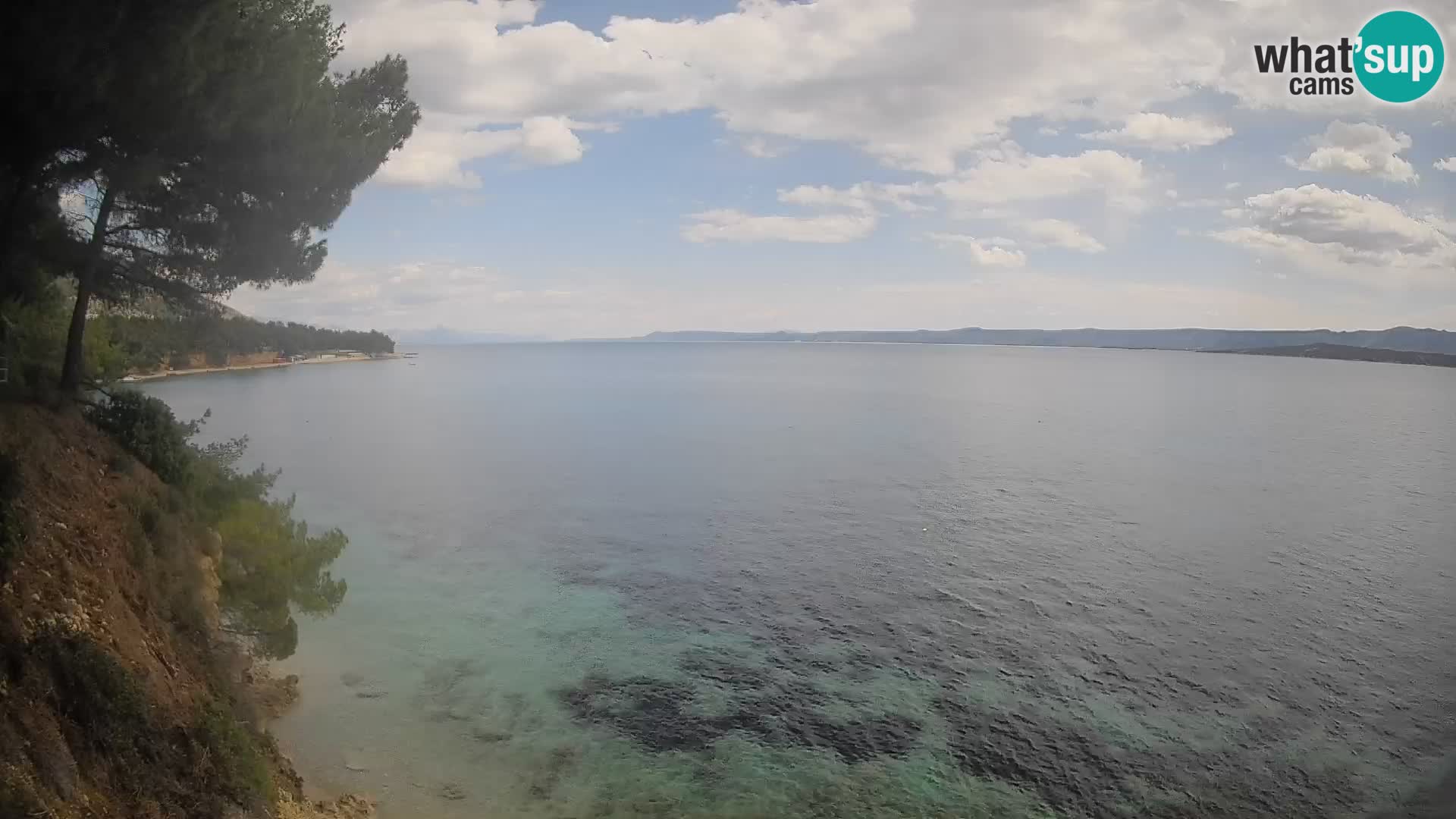 Webcam Potočine Beach Bol – Live View of Borak Beach, Brač Island