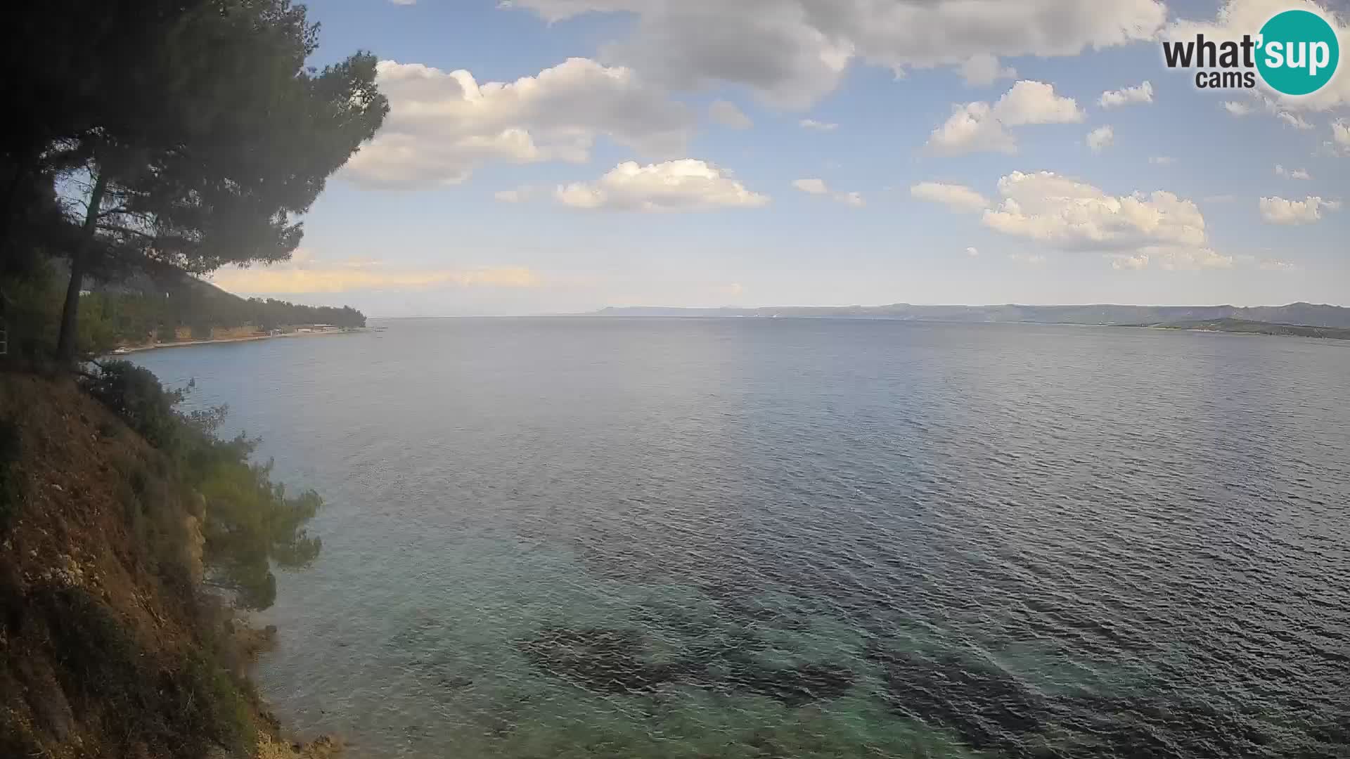 Webcam Potočine Beach Bol – Live View of Borak Beach, Brač Island