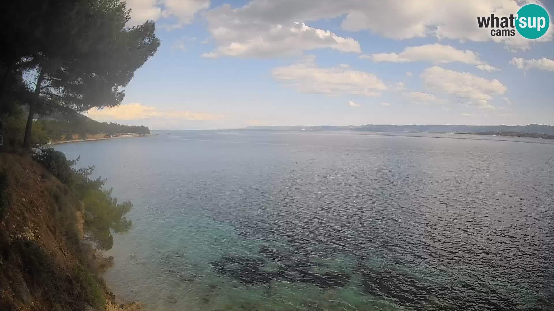 Webcam Potočine Beach Bol – Live View of Borak Beach, Brač Island