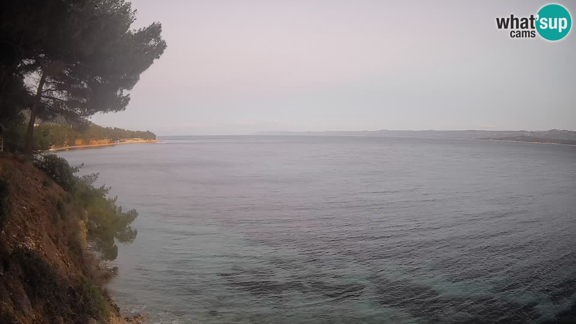 Webcam Potočine Beach Bol – Live View of Borak Beach, Brač Island