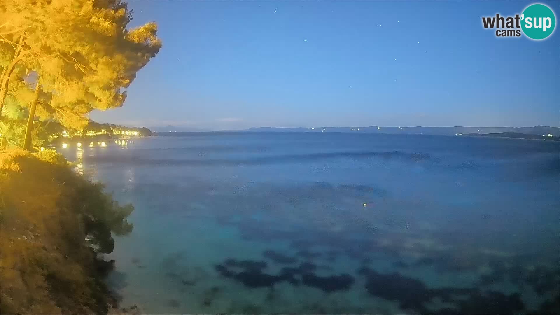 Webcam Strand Potočine Bol – Liveblick auf Borak Beach, Insel Brač