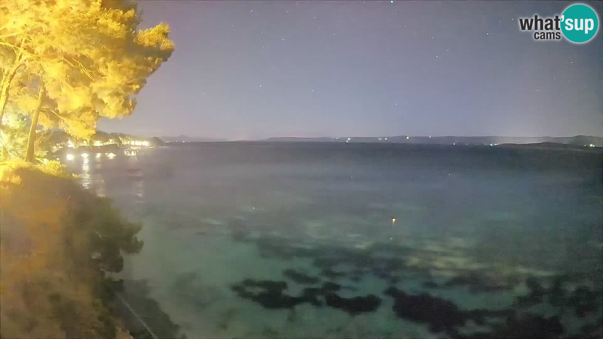 Webcam Potočine Beach Bol – Live View of Borak Beach, Brač Island
