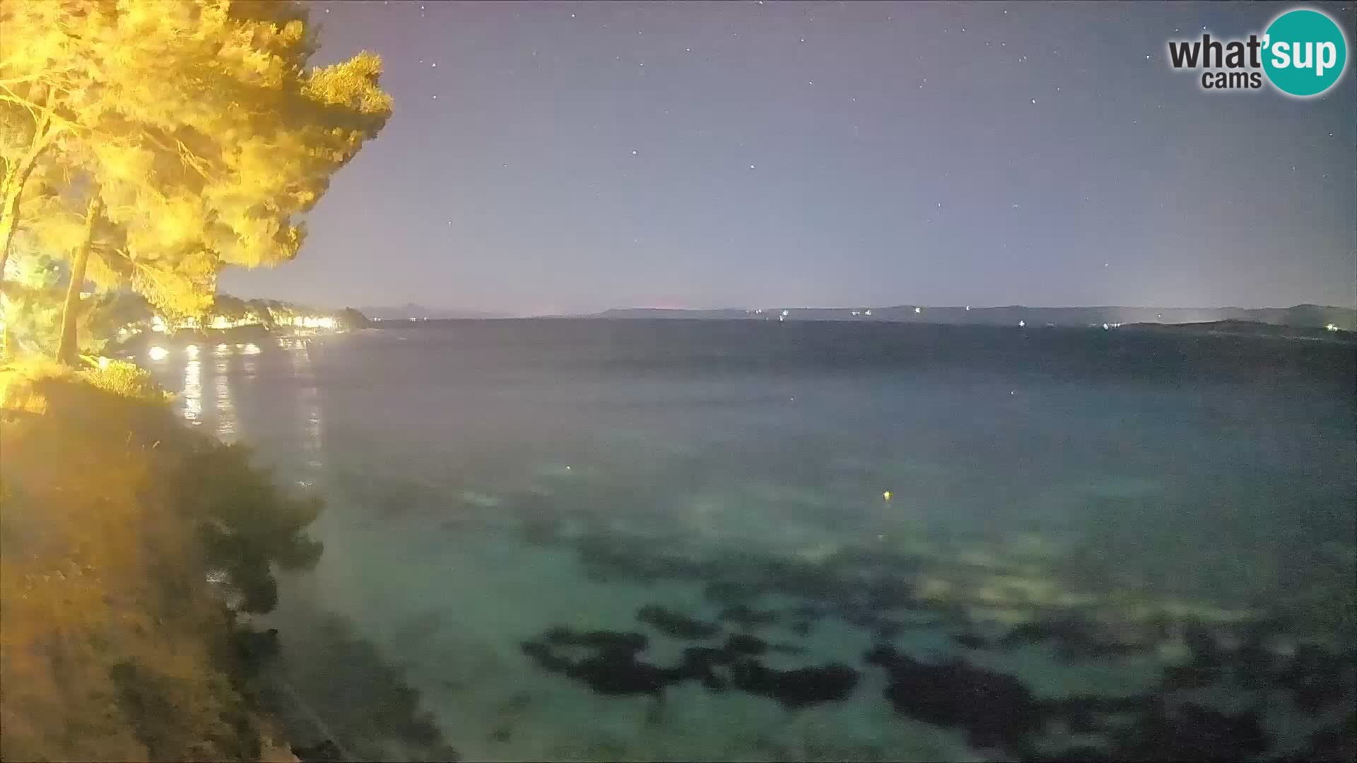 Webcam Potočine Beach Bol – Live View of Borak Beach, Brač Island