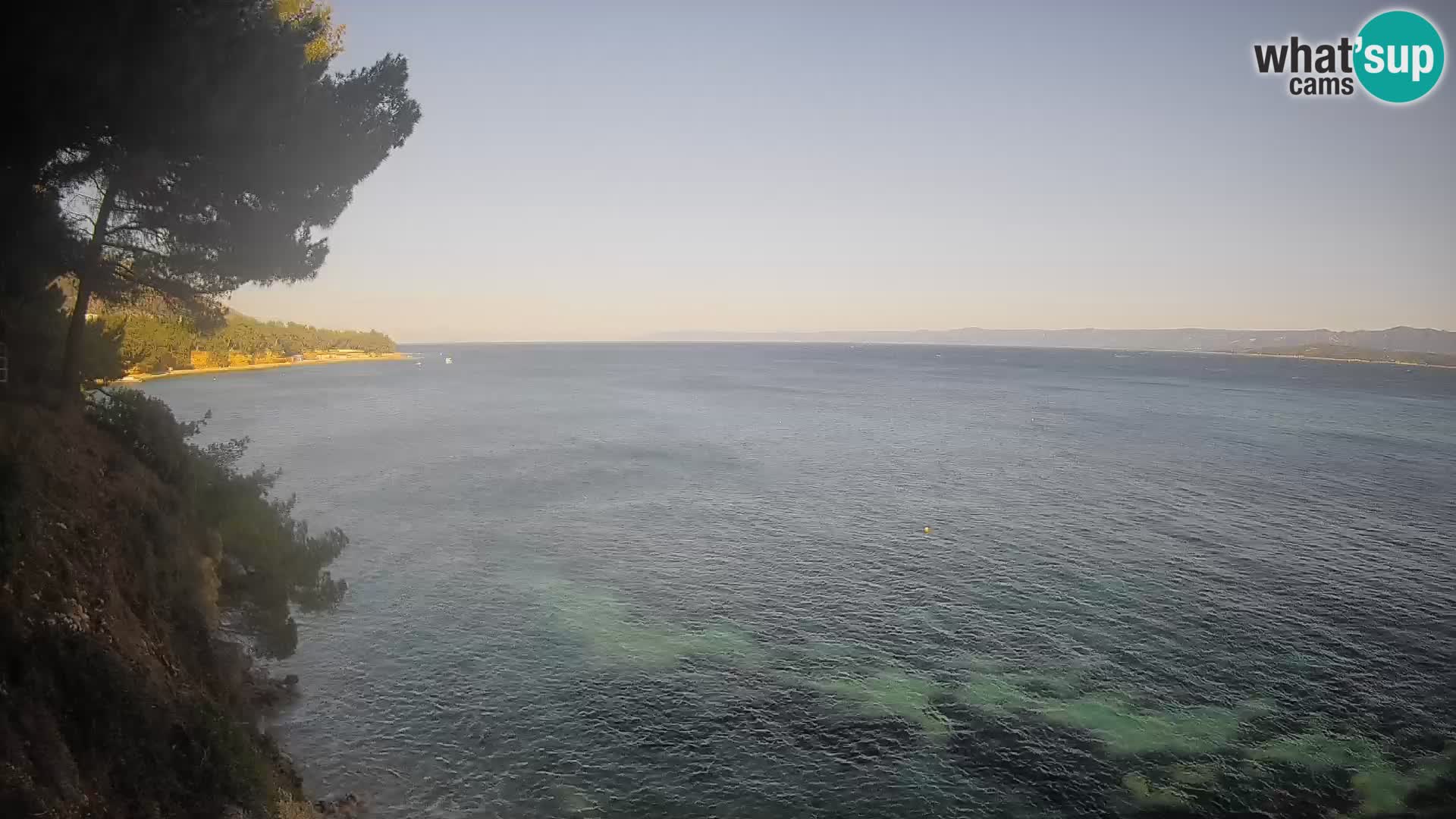 Webcam Strand Potočine Bol – Liveblick auf Borak Beach, Insel Brač