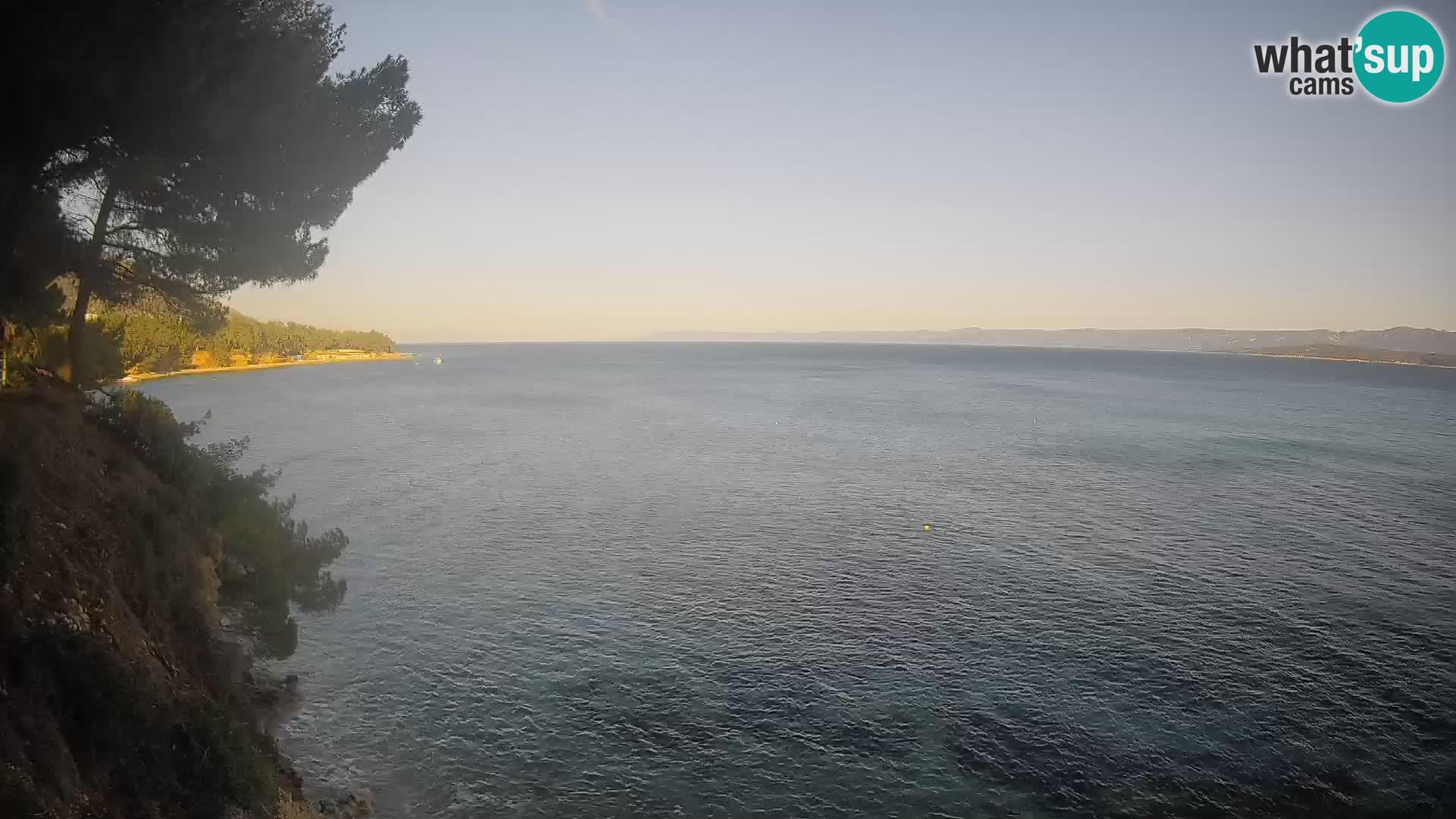 Webcam Playa Potočine Bol – Vista en vivo de Borak Beach, Isla de Brač