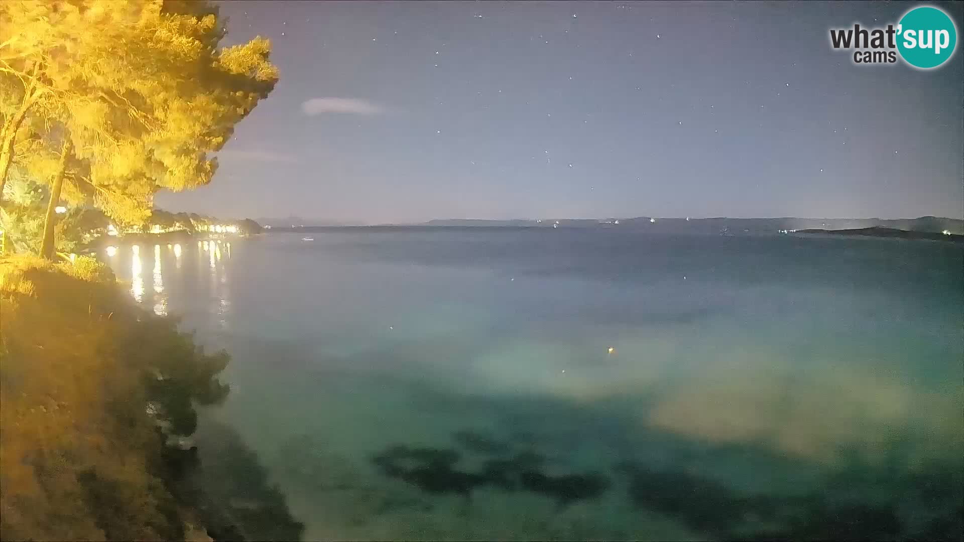 Webcam Potočine Beach Bol – Live View of Borak Beach, Brač Island