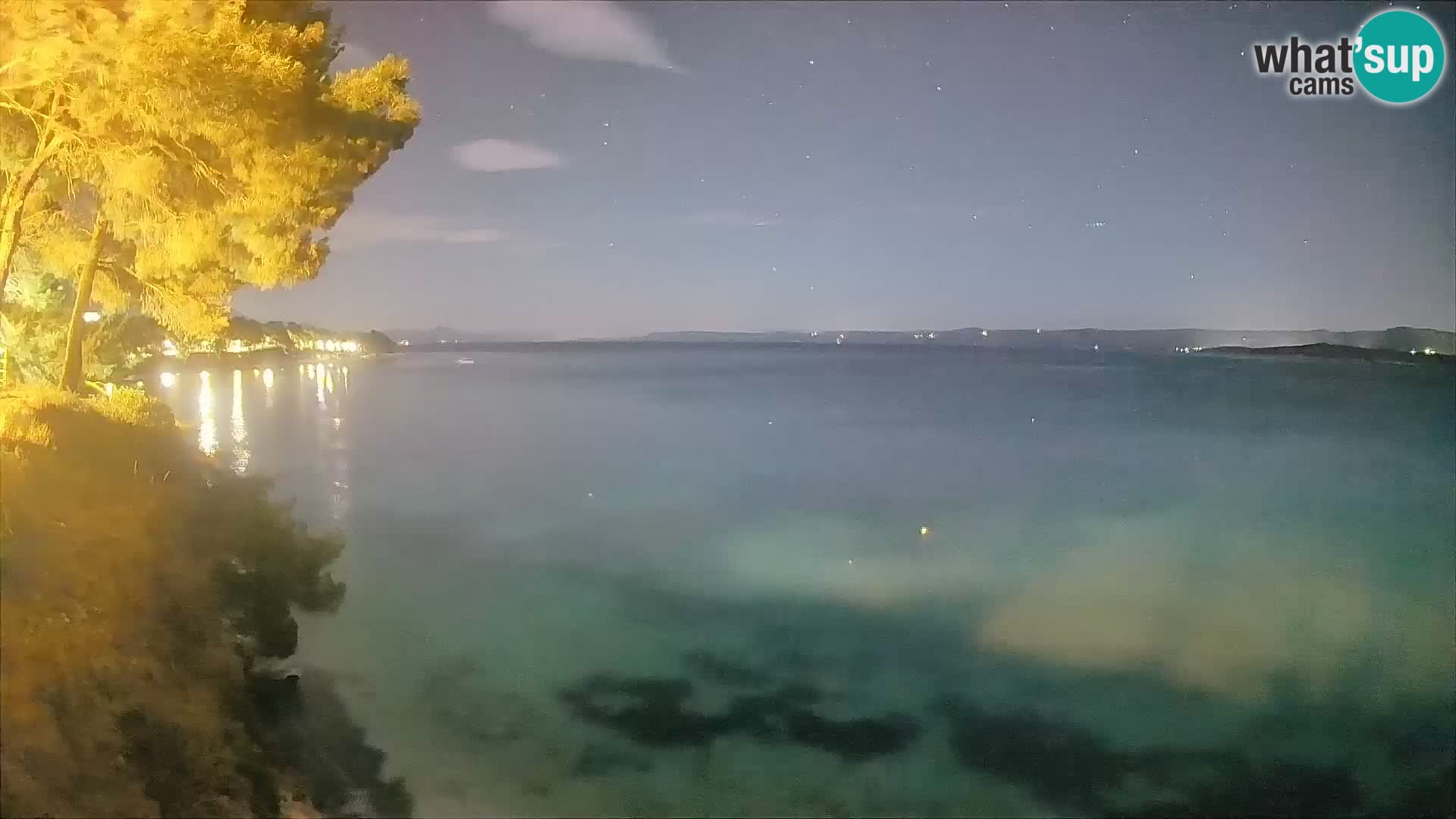 Webcam Potočine Beach Bol – Live View of Borak Beach, Brač Island