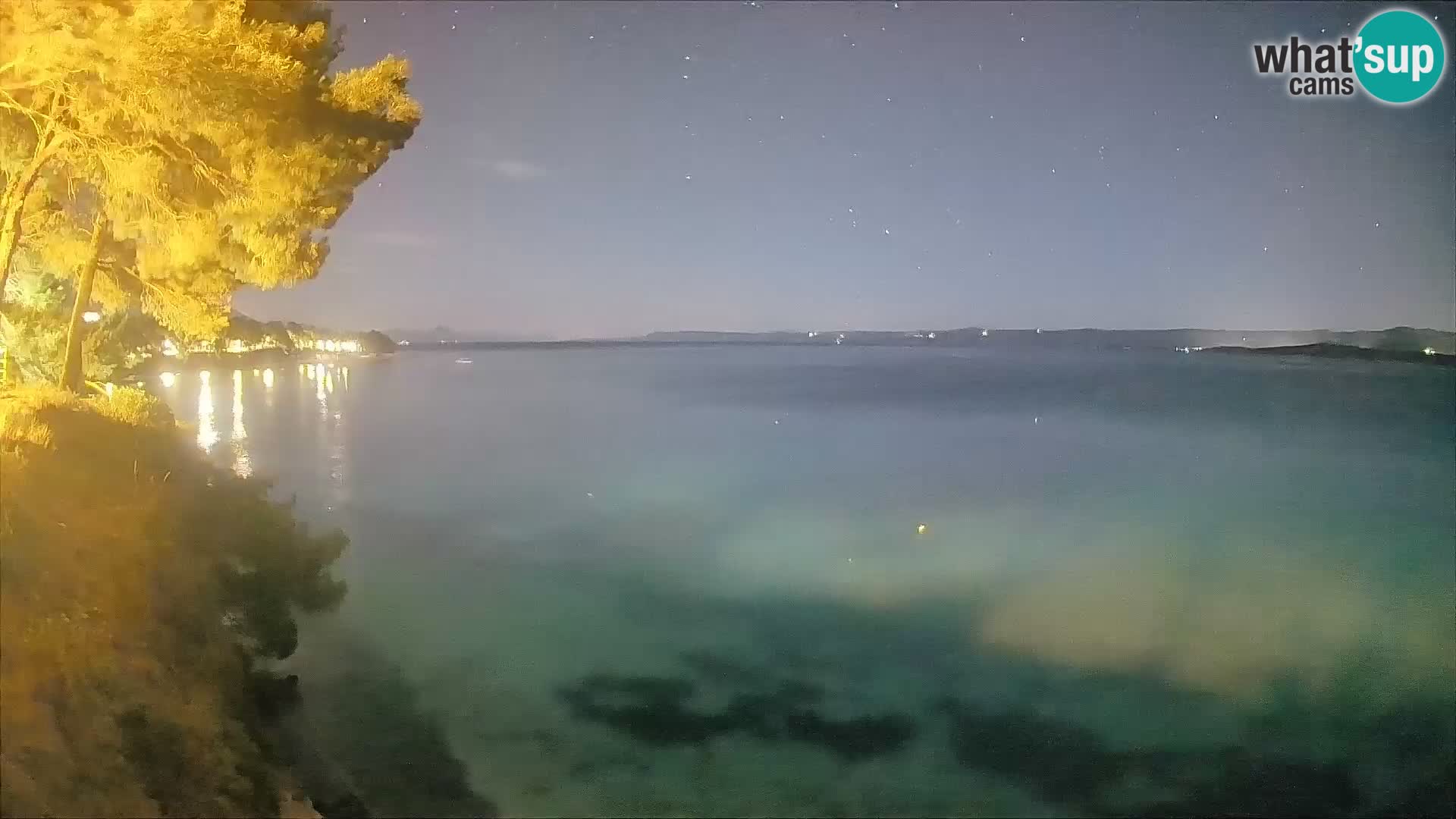 Webcam plage Potočine Bol – Vue en direct sur Borak Beach, île de Brač