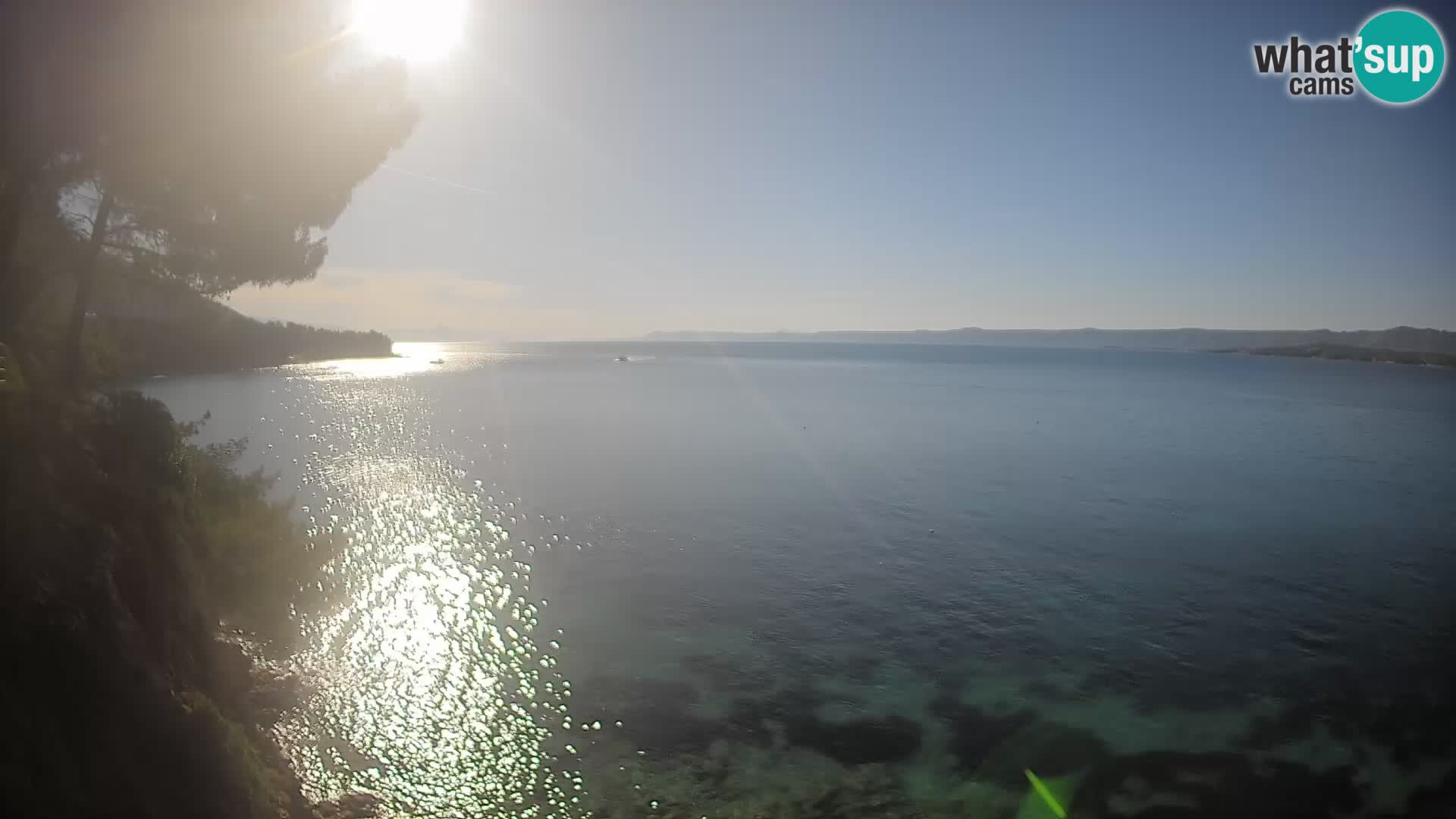 Webcam Strand Potočine Bol – Liveblick auf Borak Beach, Insel Brač